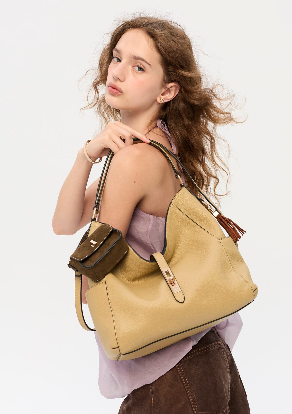 Morra Infinite M Hobo Bag Green