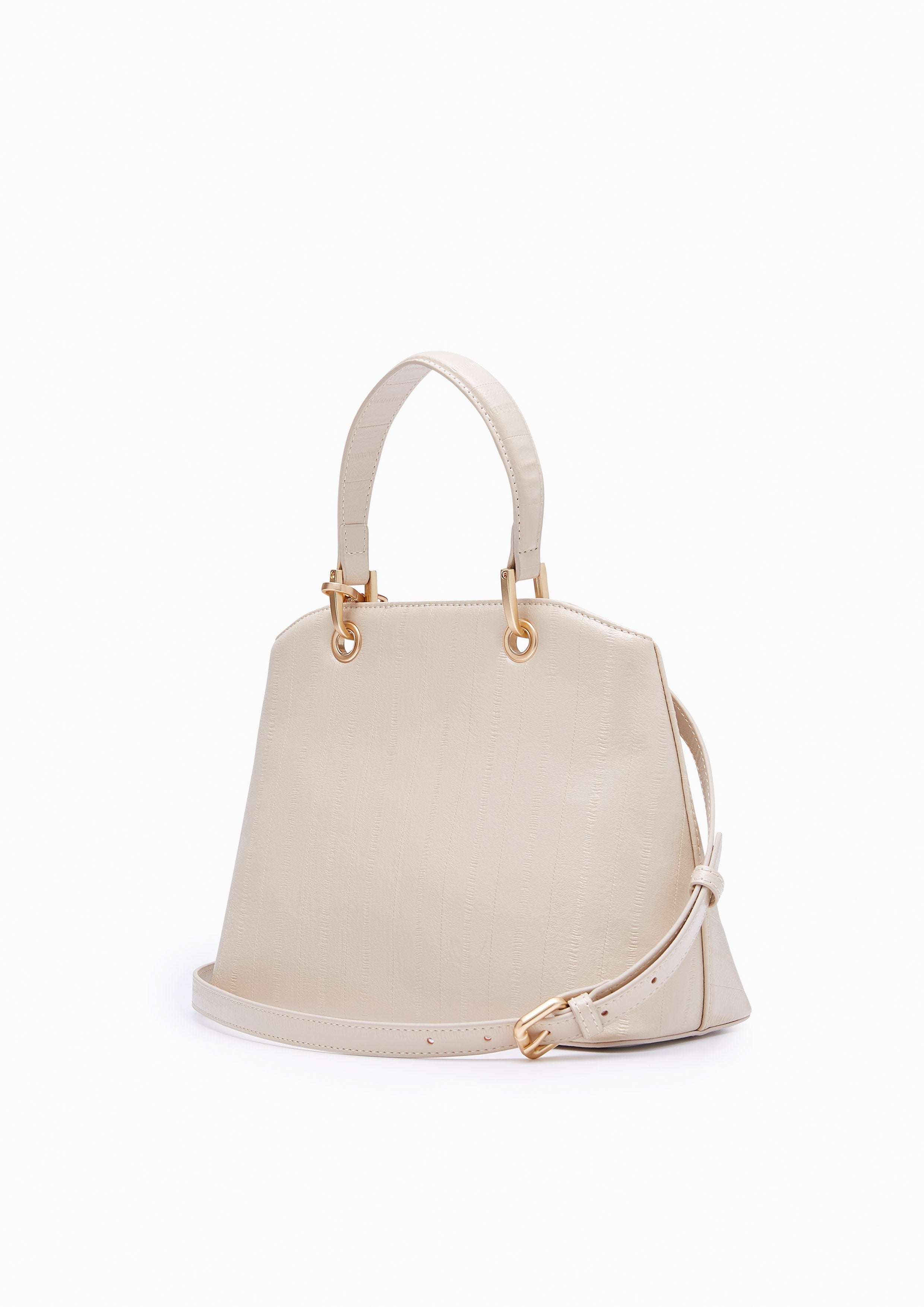 Cleo M Top Handle Bag Beige