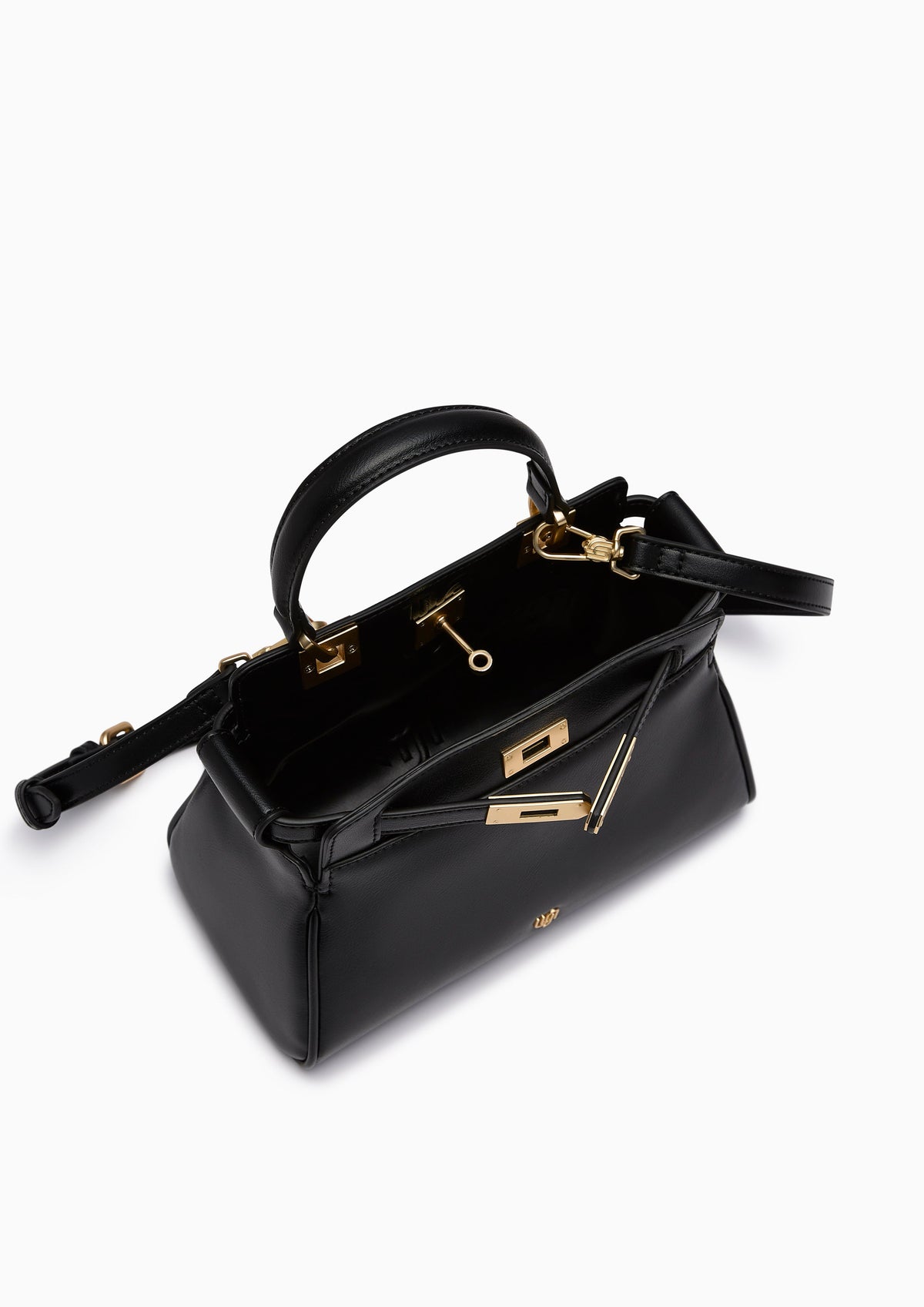 Margot Infinite S Top Handle Bag Black
