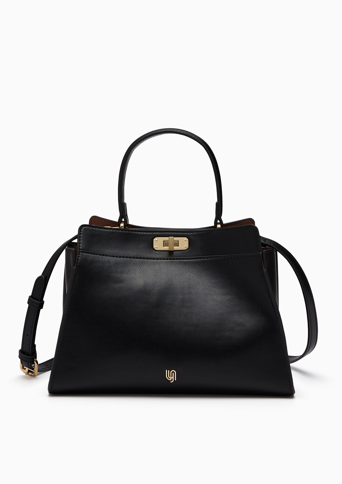 Margot Infinite M Top Handle Bag Black
