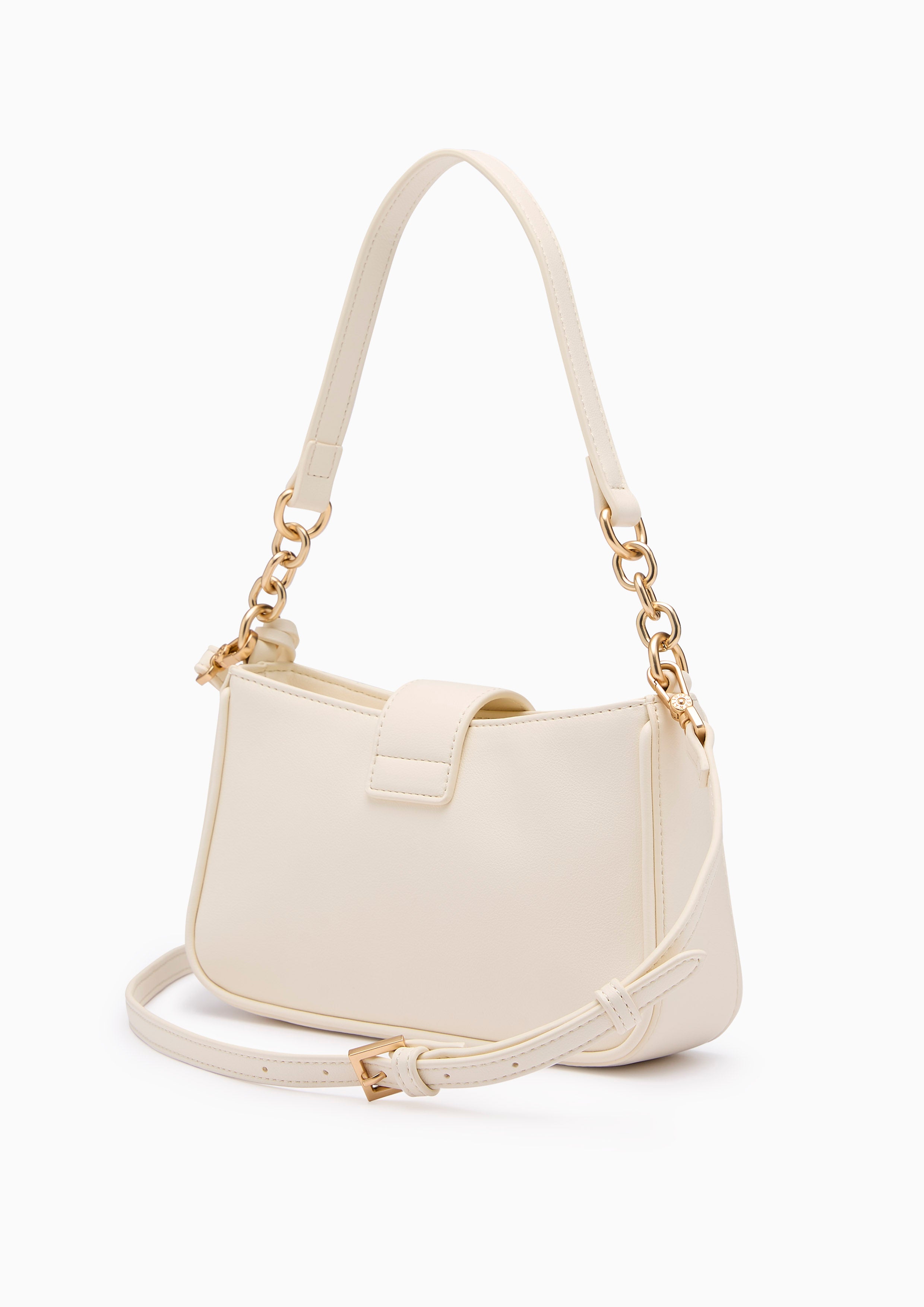Athella Grid S Shoulder Bag Ivory