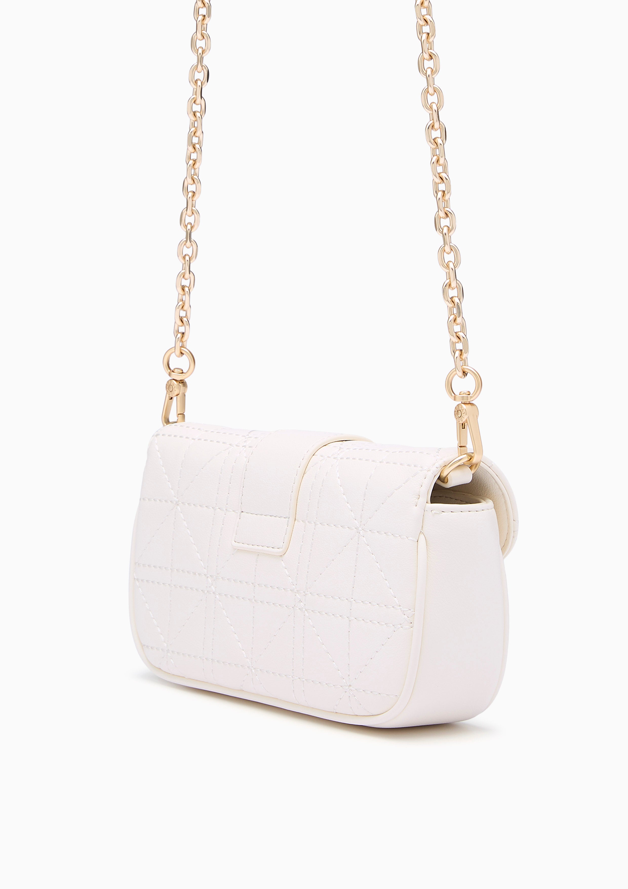 Re-Edit Acasia Grid Mini Bag Ivory