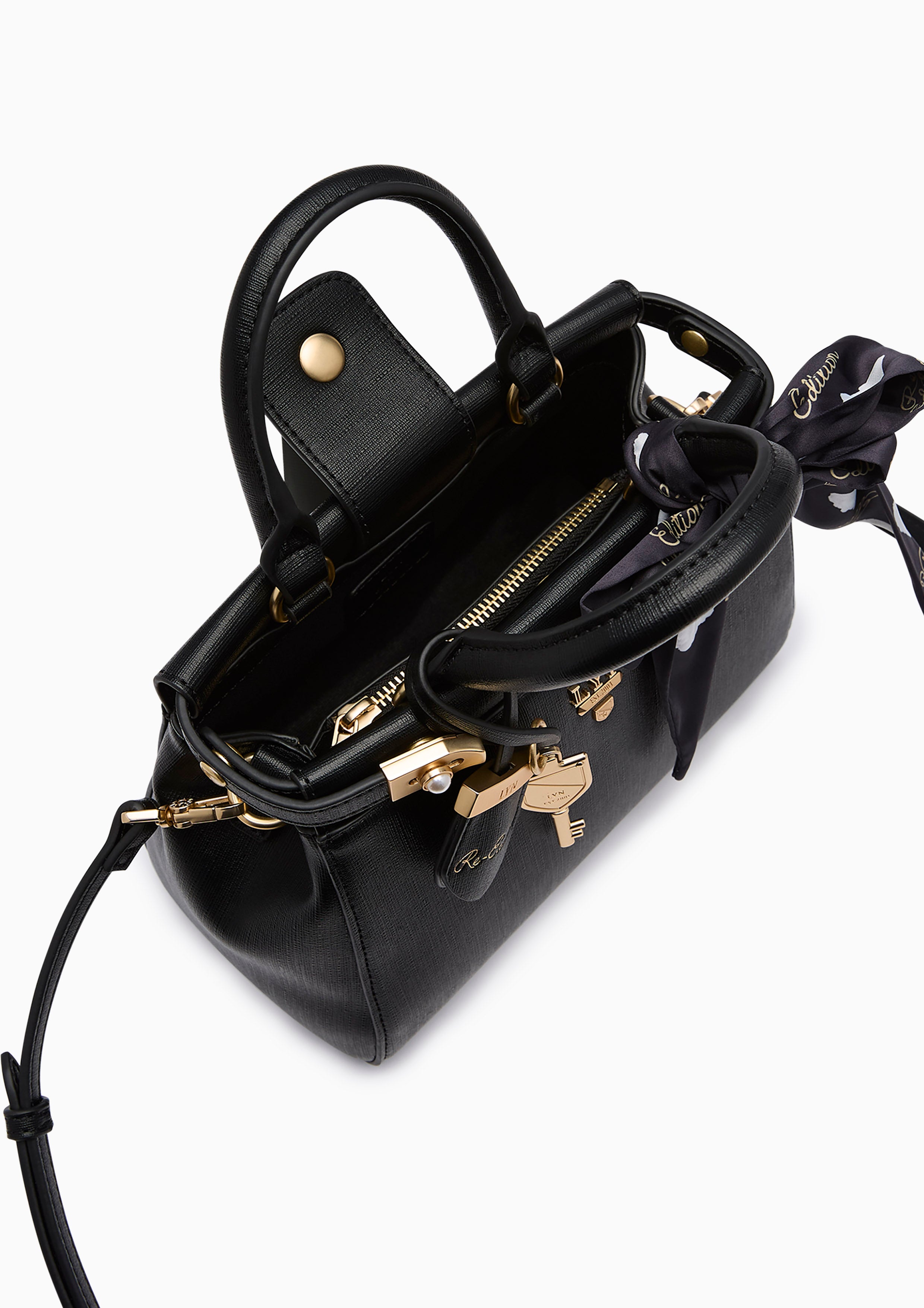 Re-Edit Lady Flawless S Top Handle Bag Black