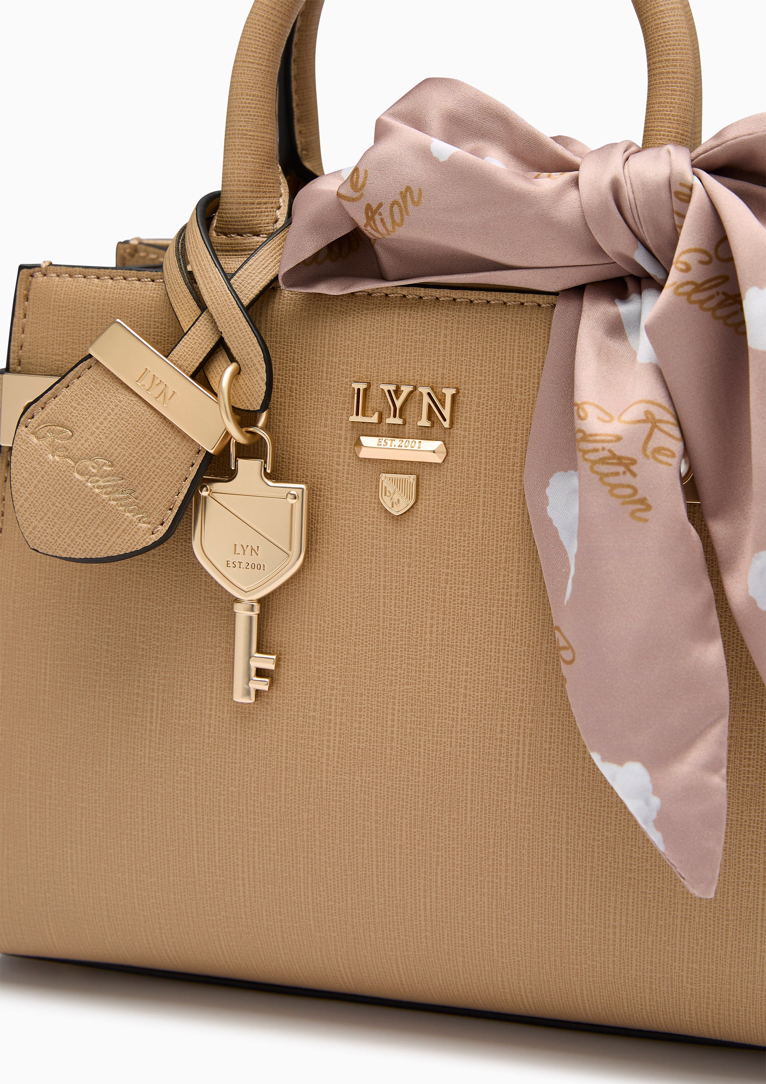 Re-Ed Lady Fineness S Handbag Dark Beige