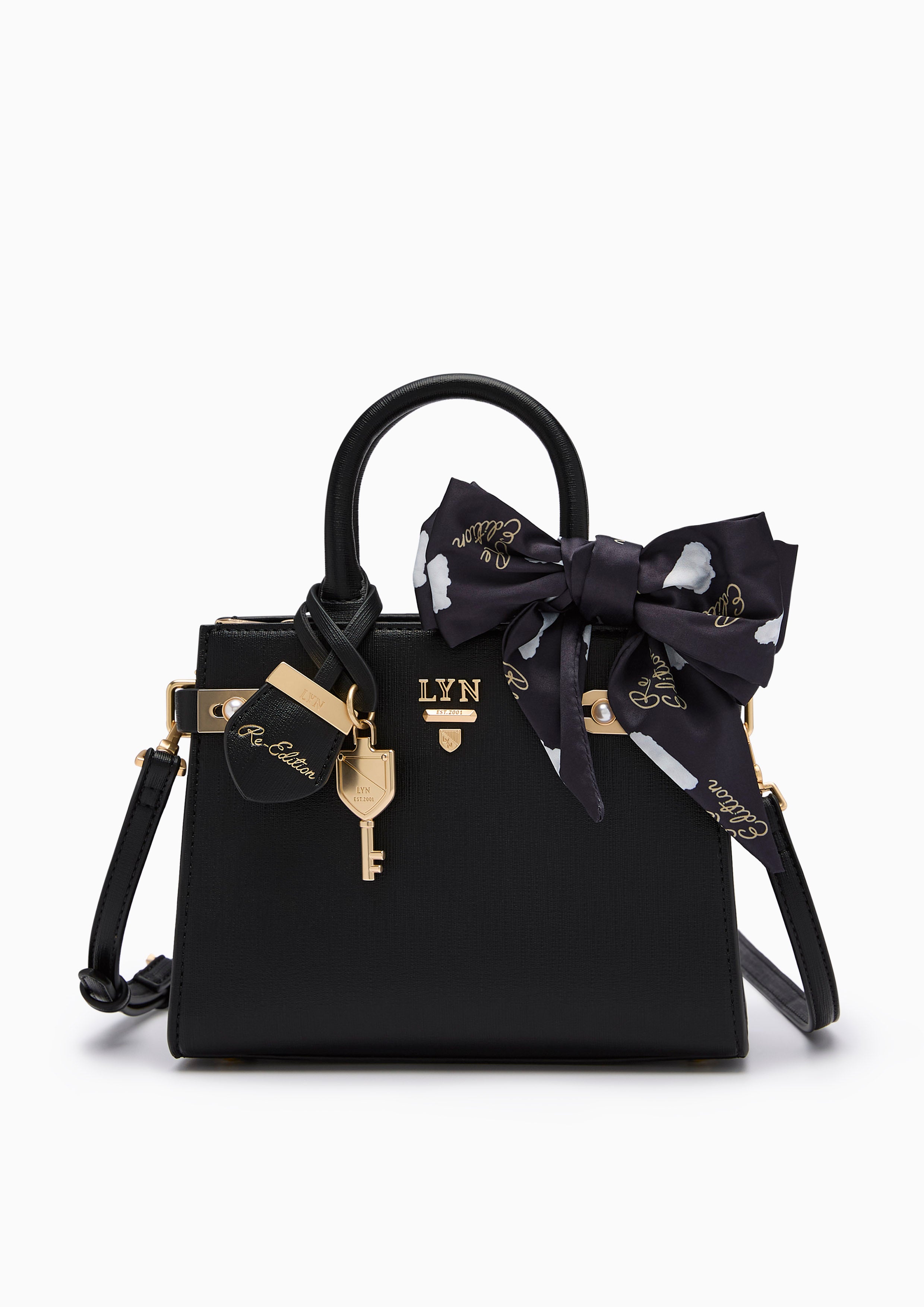 Re-Ed Lady Fineness S Handbag Black