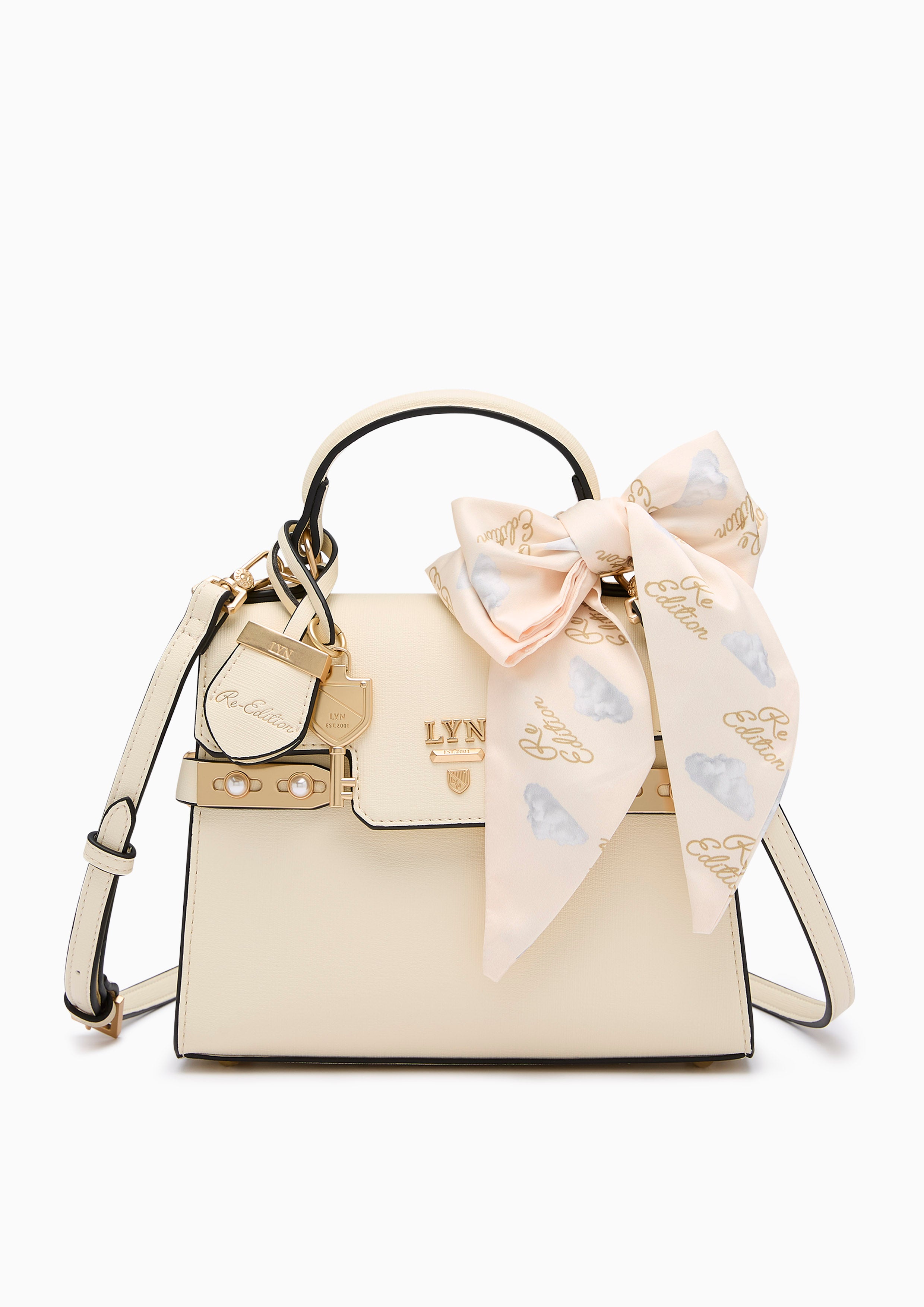 Lady Fineness S Top Handle Bag Ivory