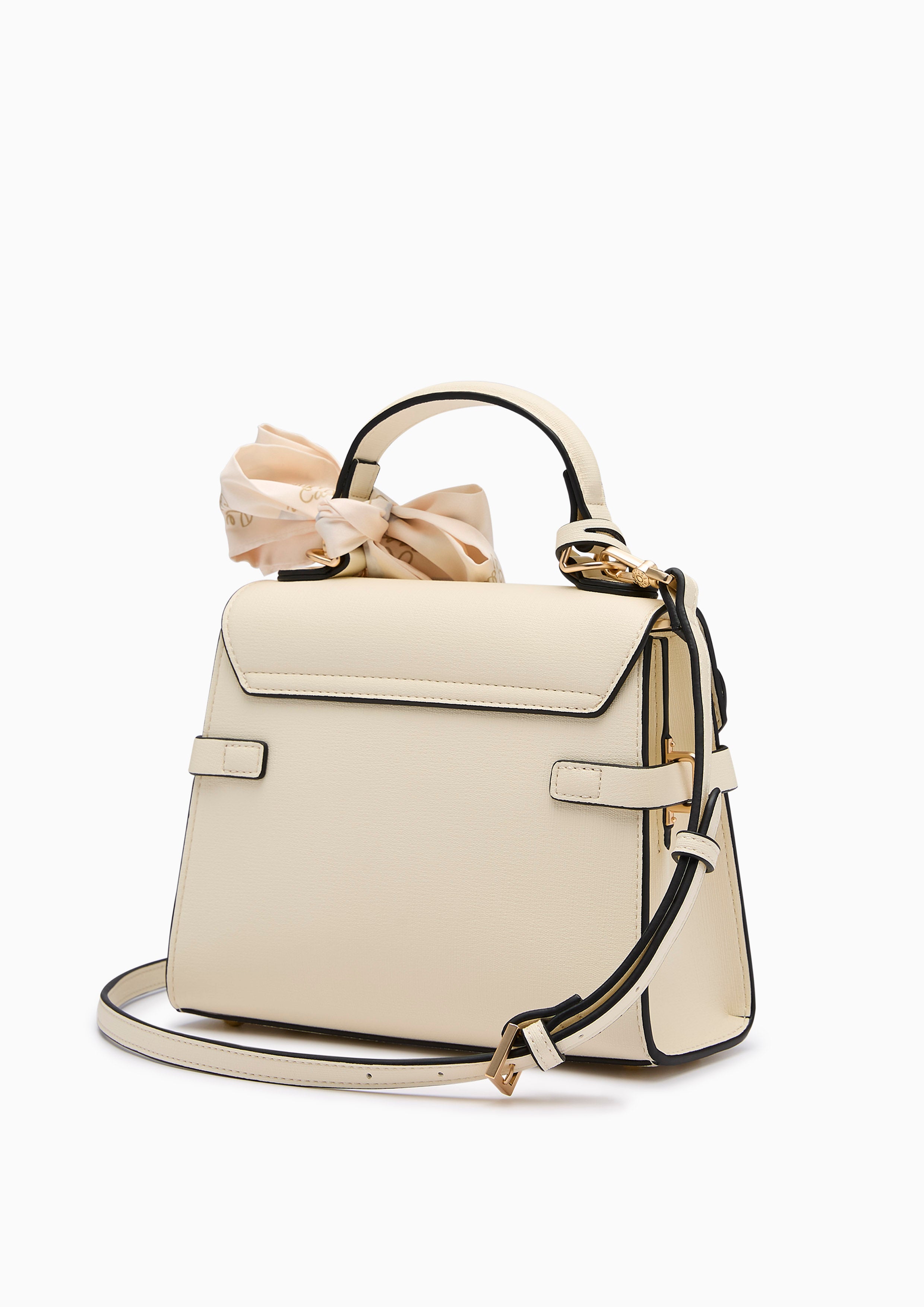 Lady Fineness S Top Handle Bag Ivory