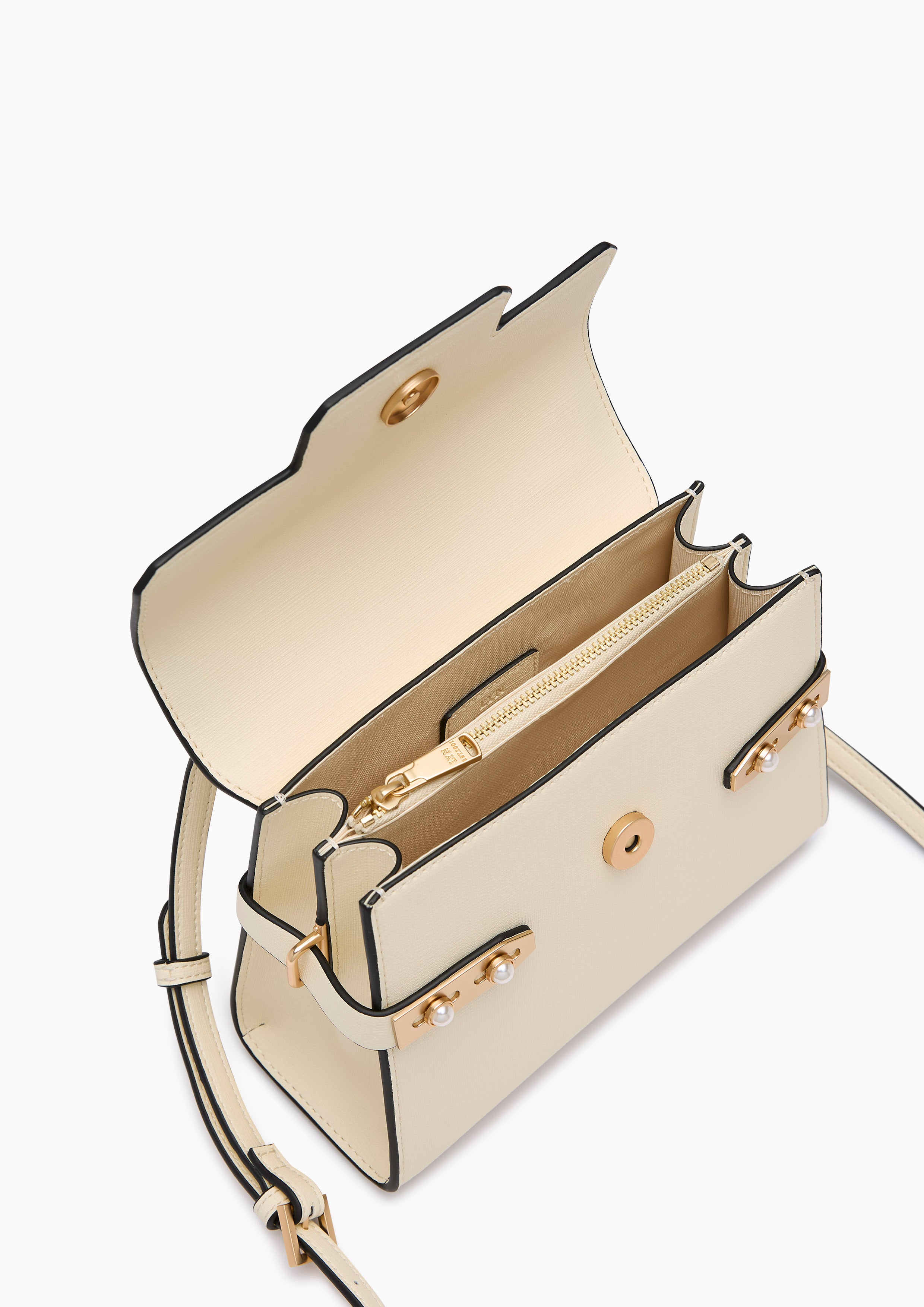 Lady Fineness S Top Handle Bag Ivory