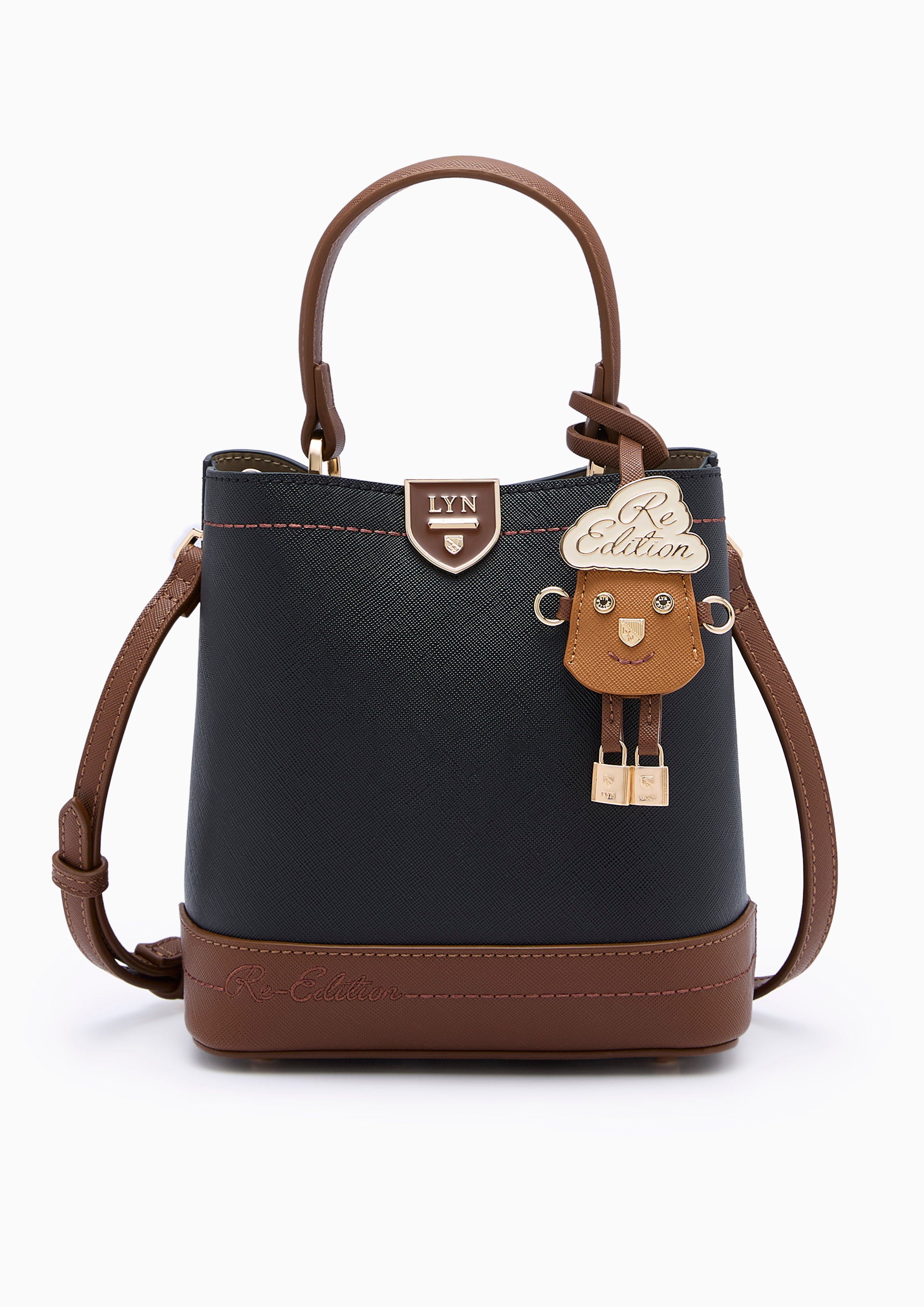Re-Edit Lynna Astraea S Top Handle Bag Black
