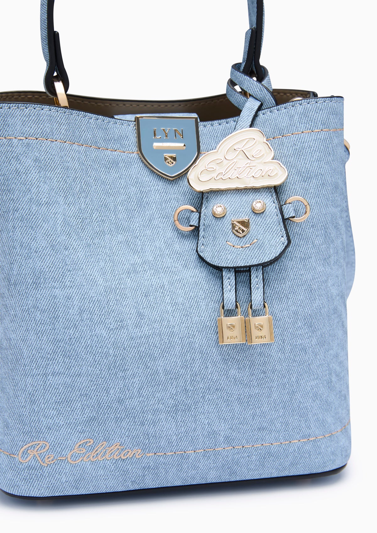 Re-Edit Lynna Astraea S Top Handle Bag Blue