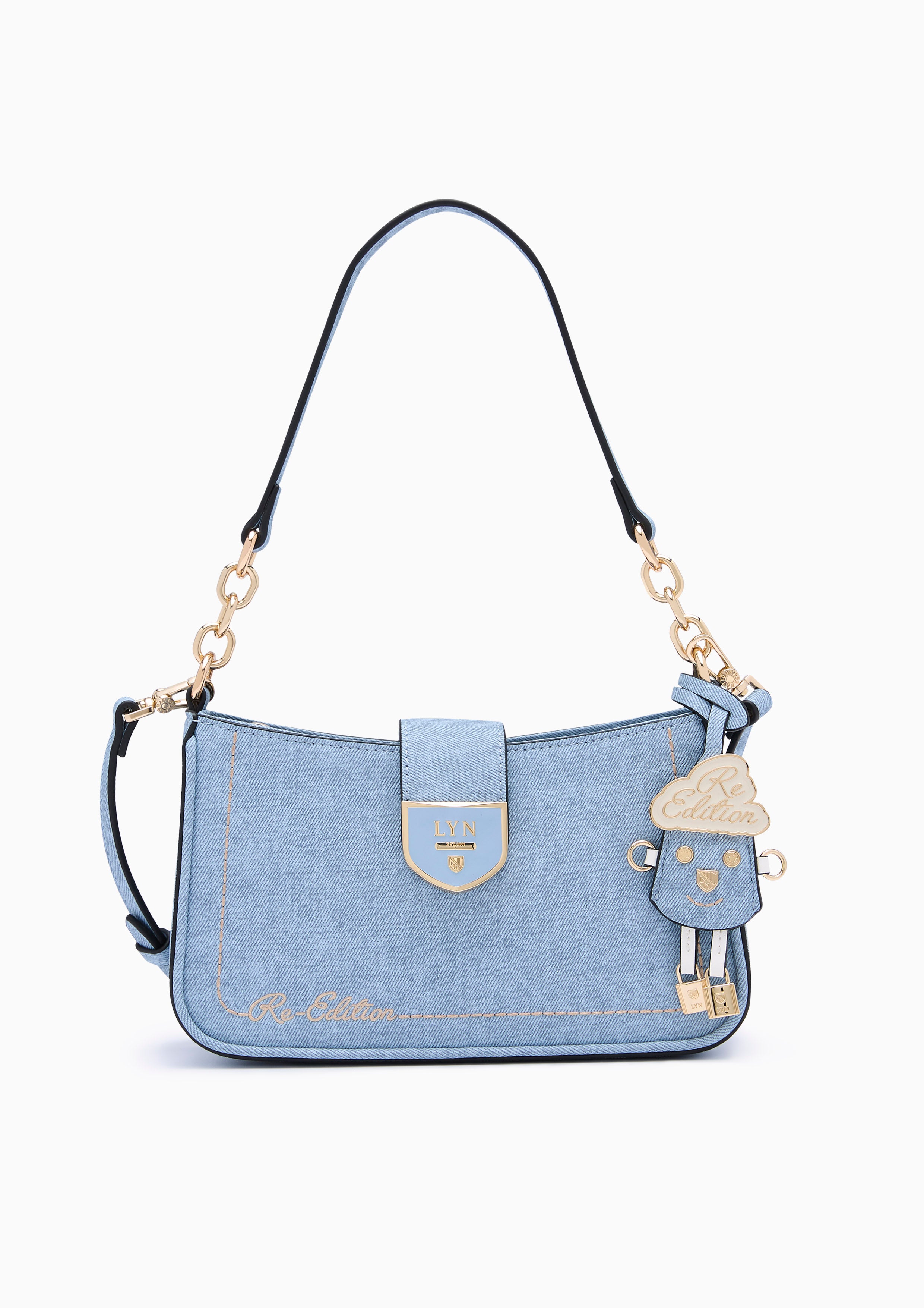 กระเป๋าสะพายไหล่ รุ่น Lynna Athella Denim S