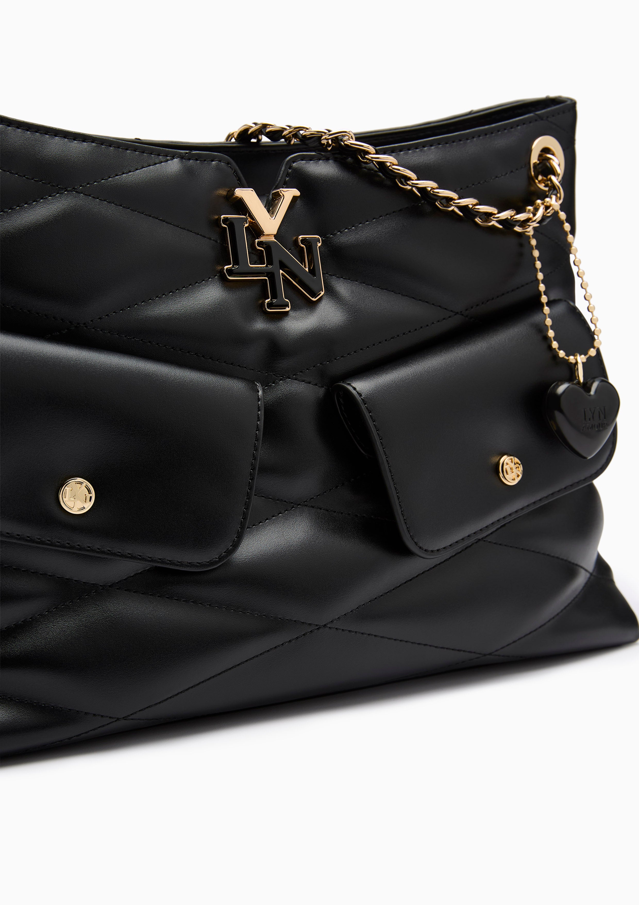 Arana L Shoulder Bag Black