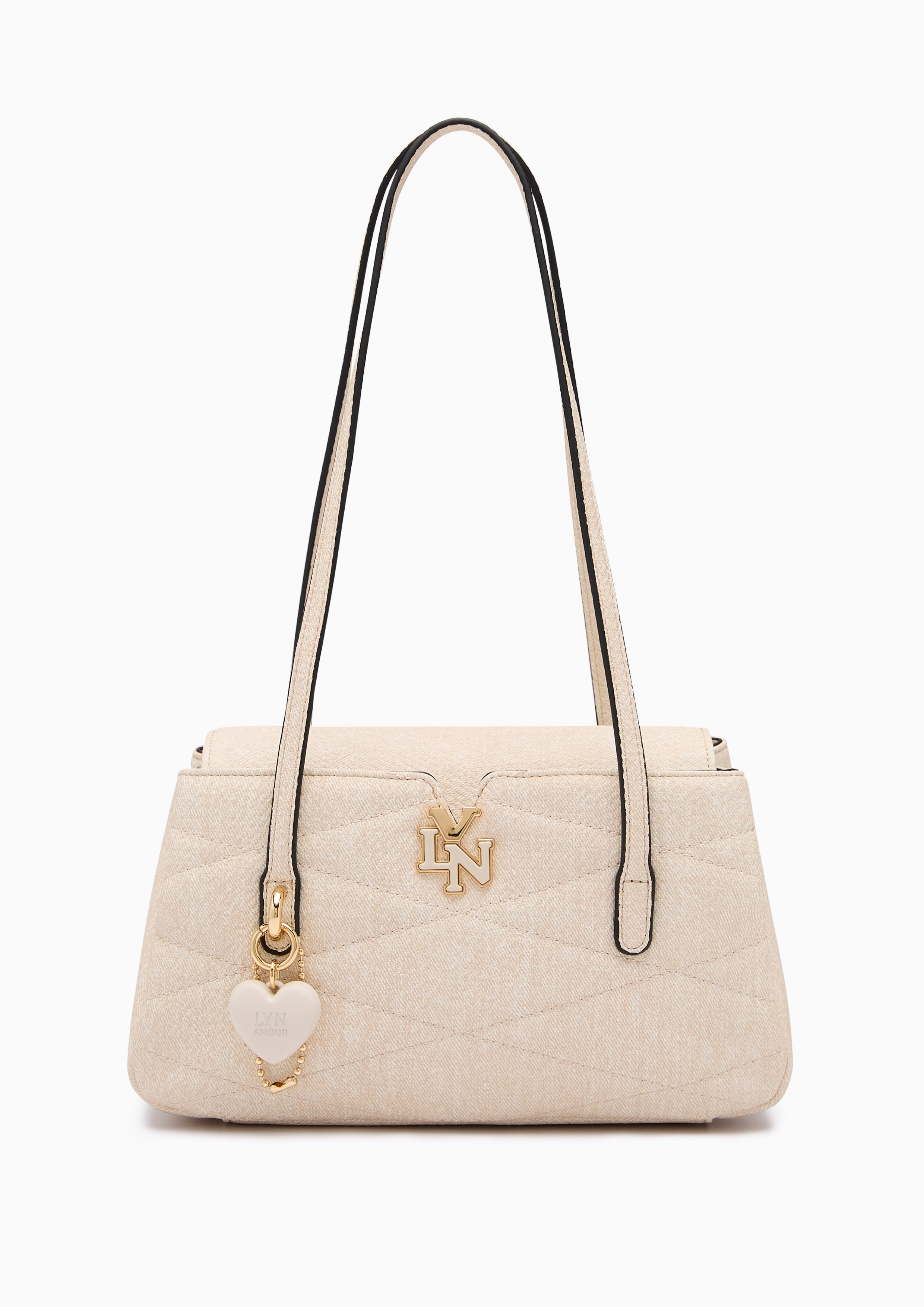 Tuscana S Shoulder Bag Beige