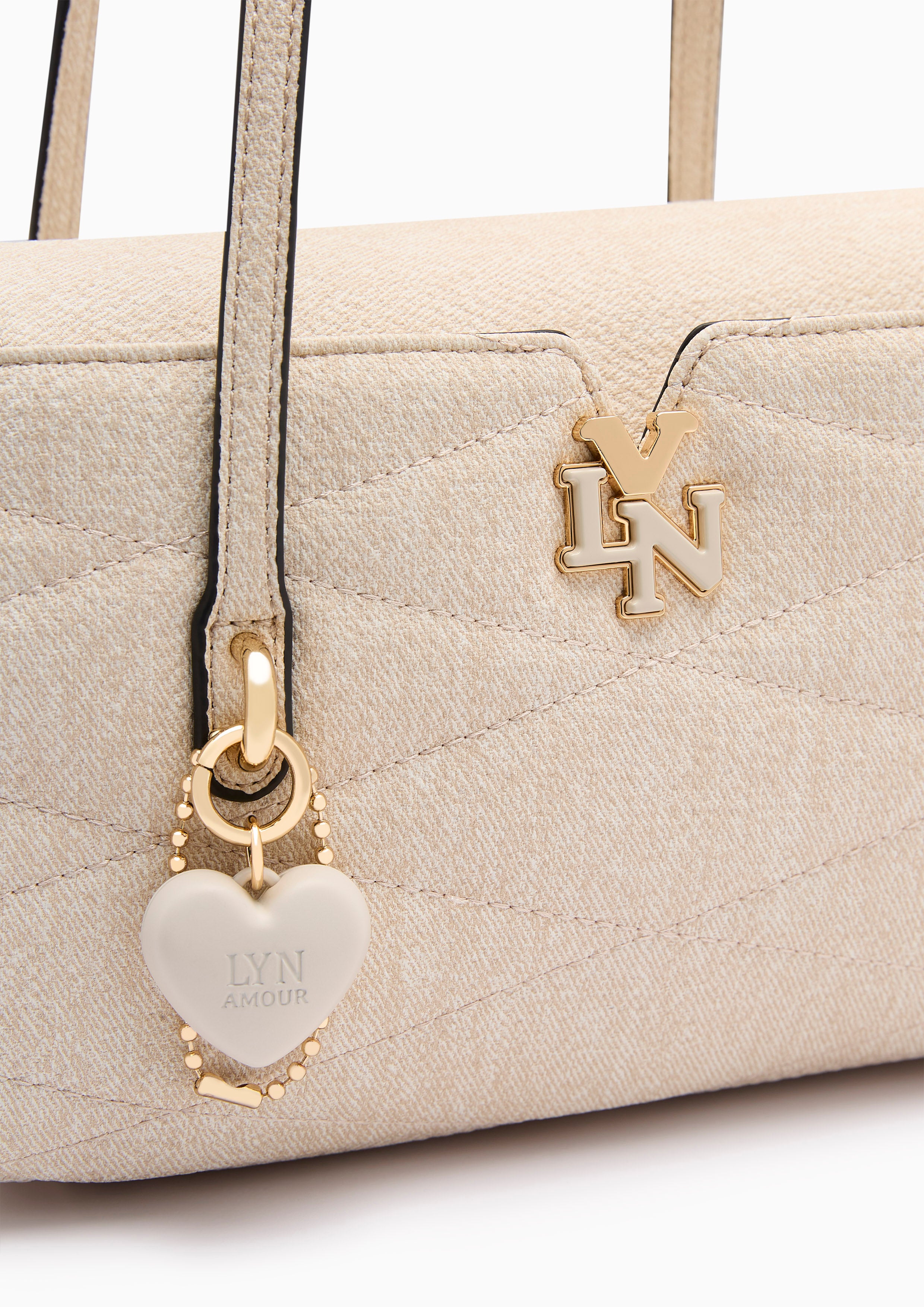 Tuscana S Shoulder Bag Beige
