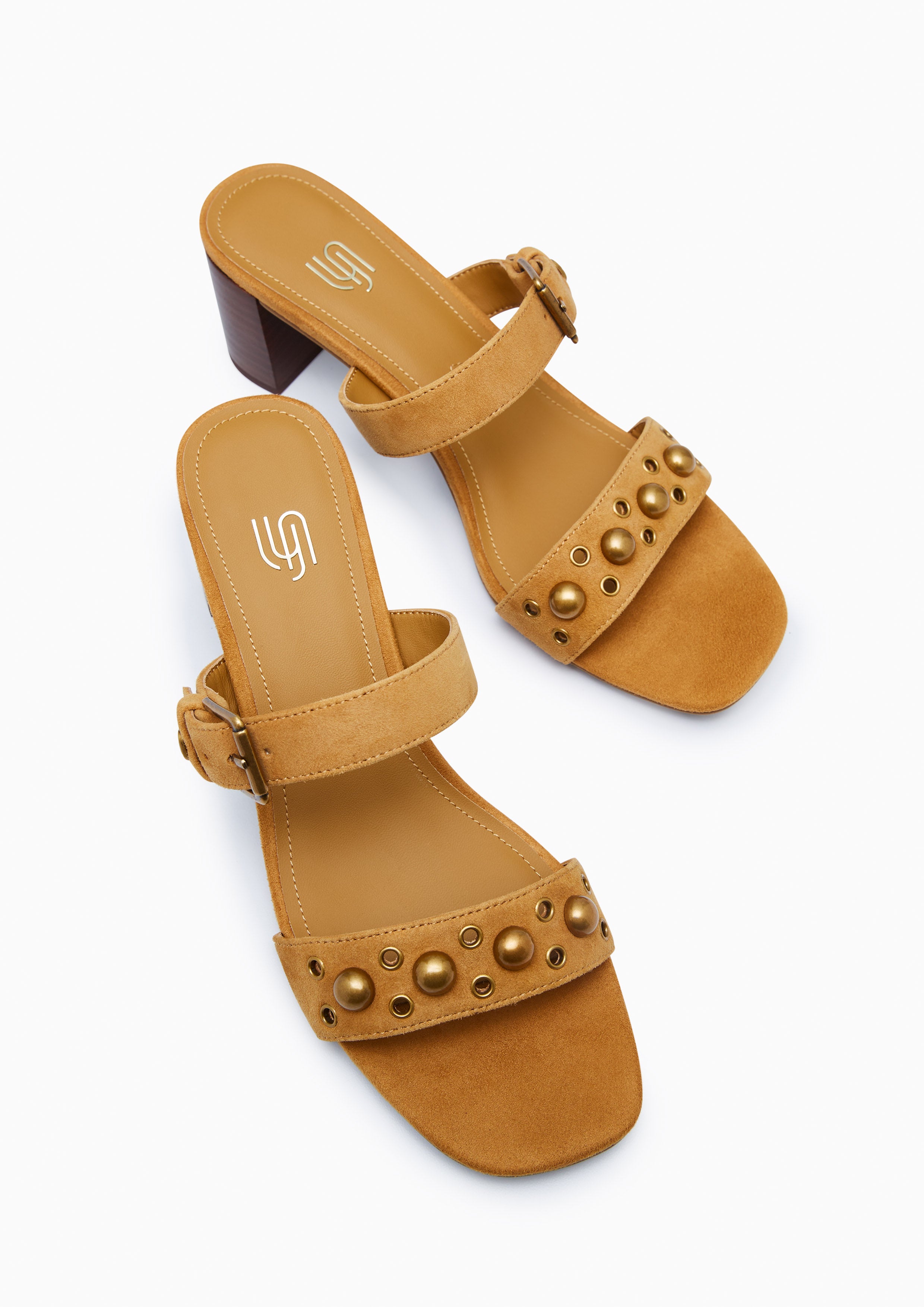 Laraya Infinite Heel Sandal Dark Brown