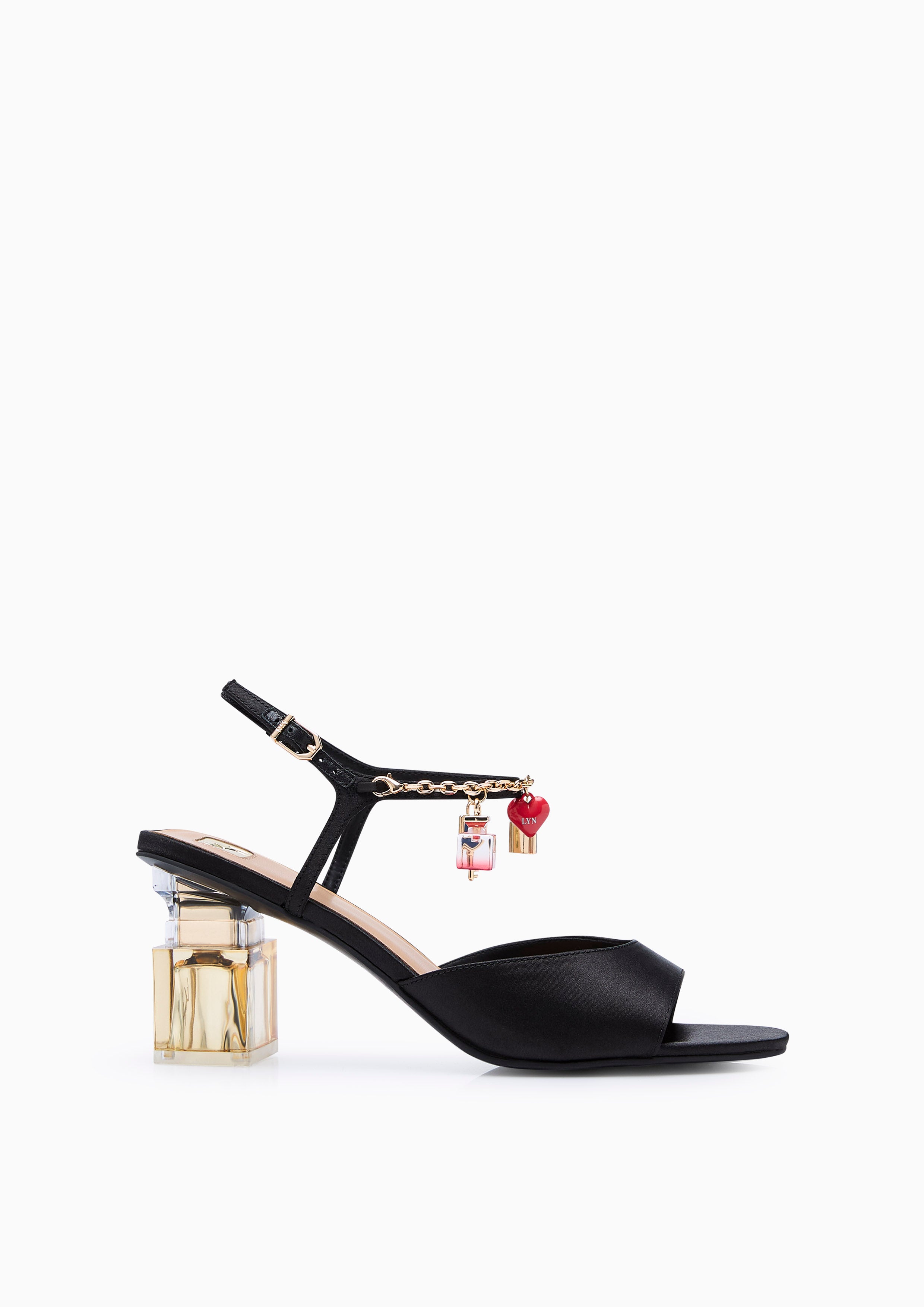Talya Slingback Heels Black