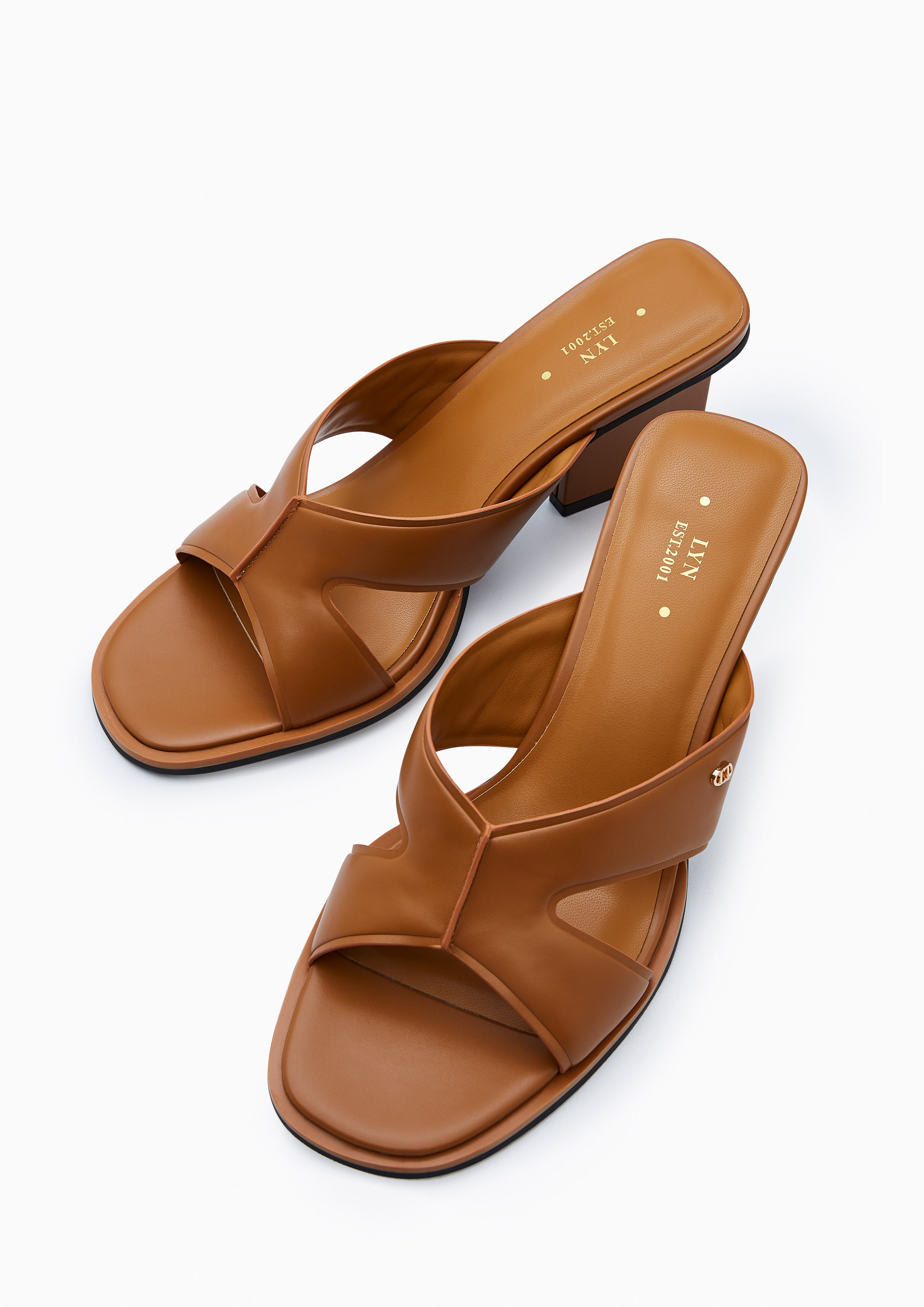 Mackenzie Heel Sandal Brown
