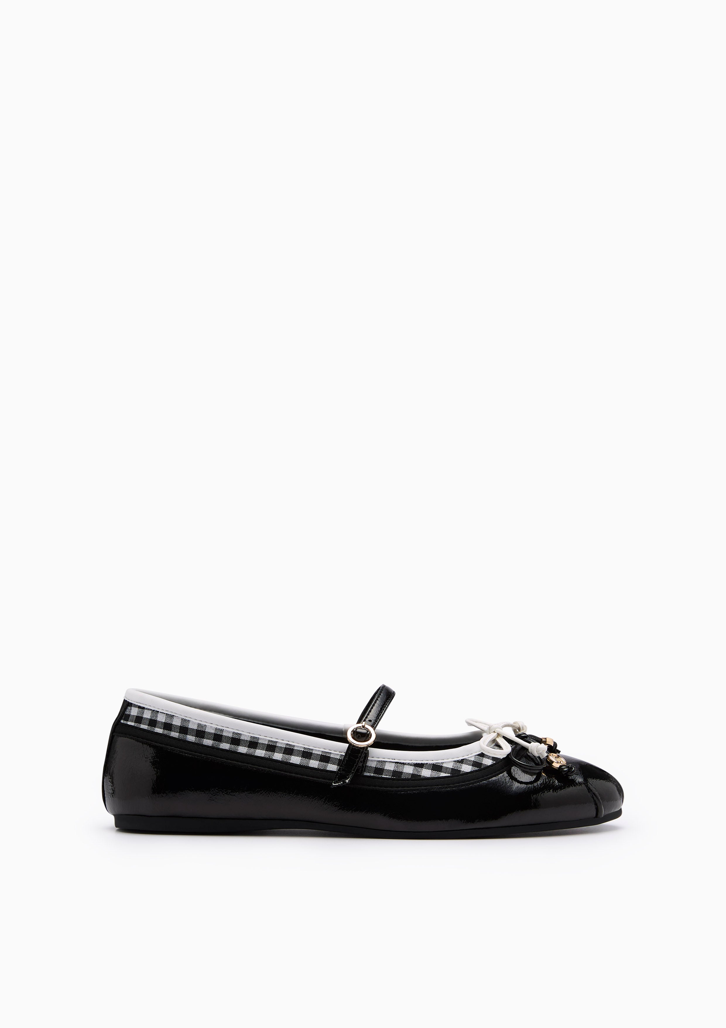 Good Luck Infinite Flat Ballerina Black