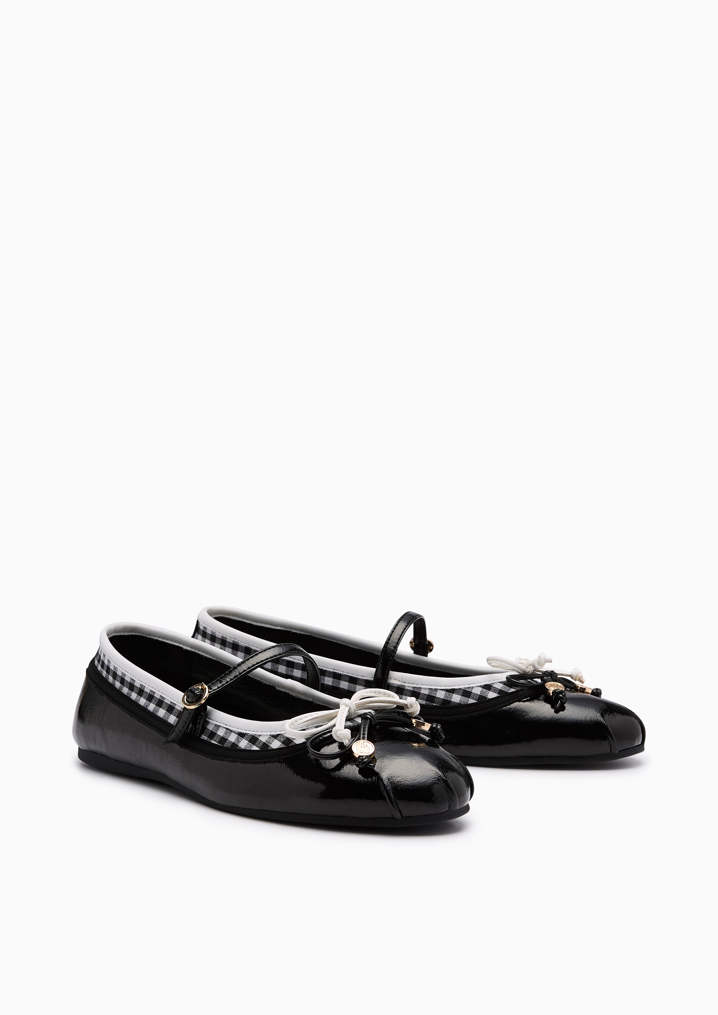 Good Luck Infinite Flat Ballerina Black