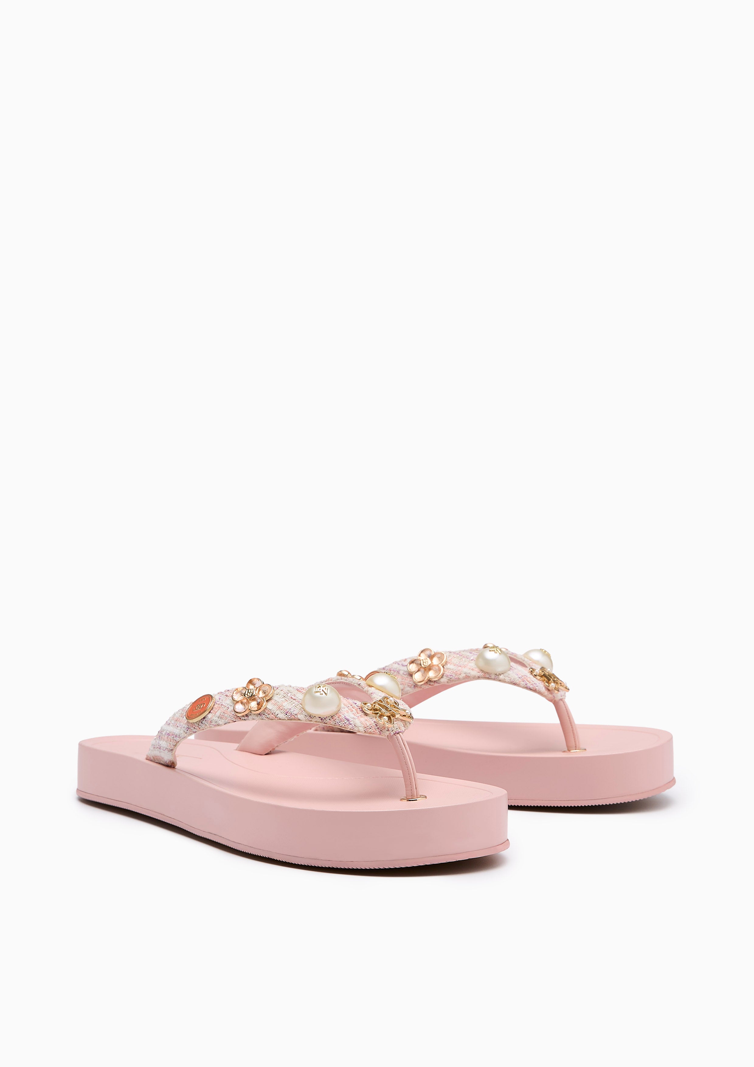 Calista Thong Flat Sandal Pink