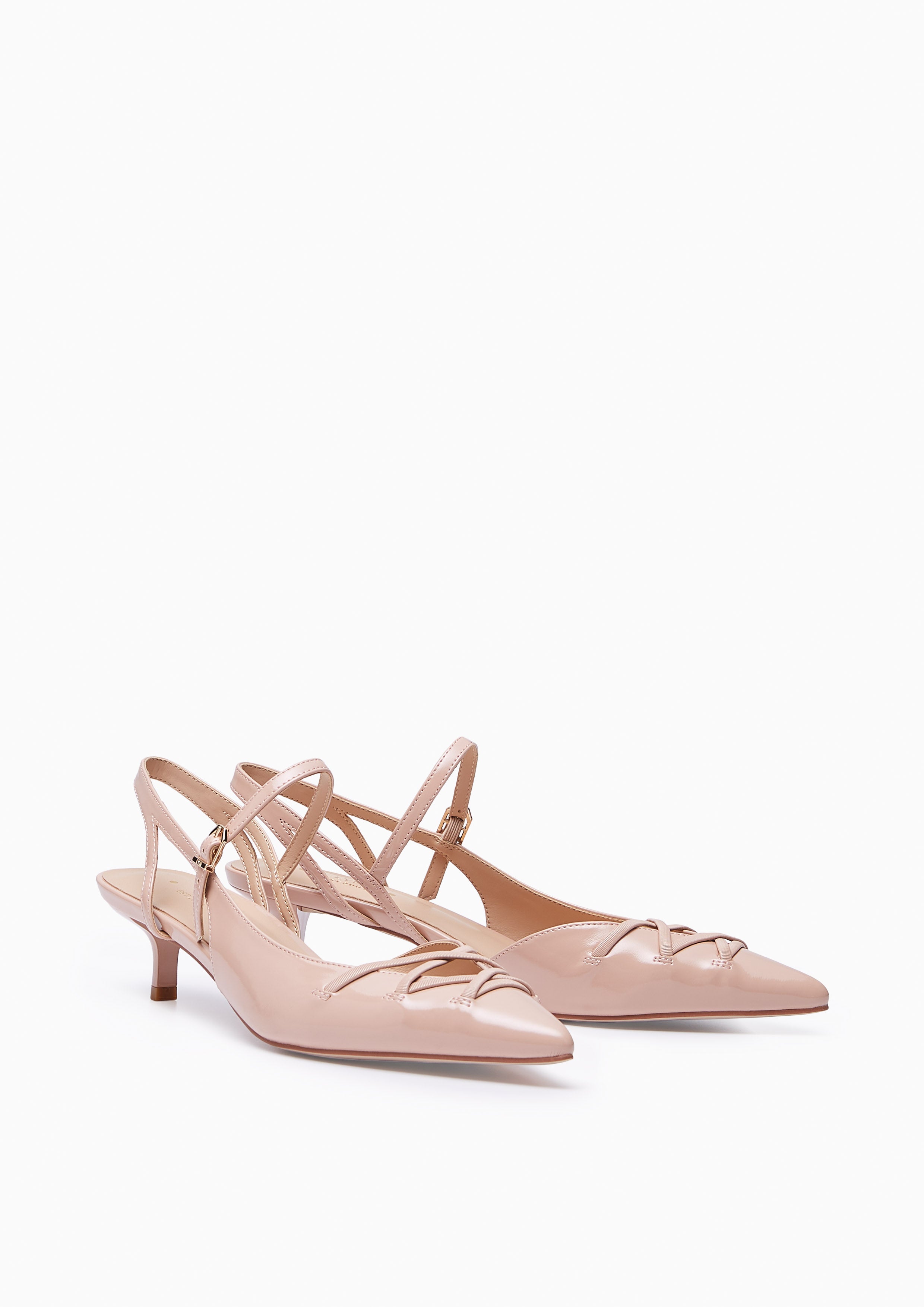 Beauty Slingback Sandal Nude