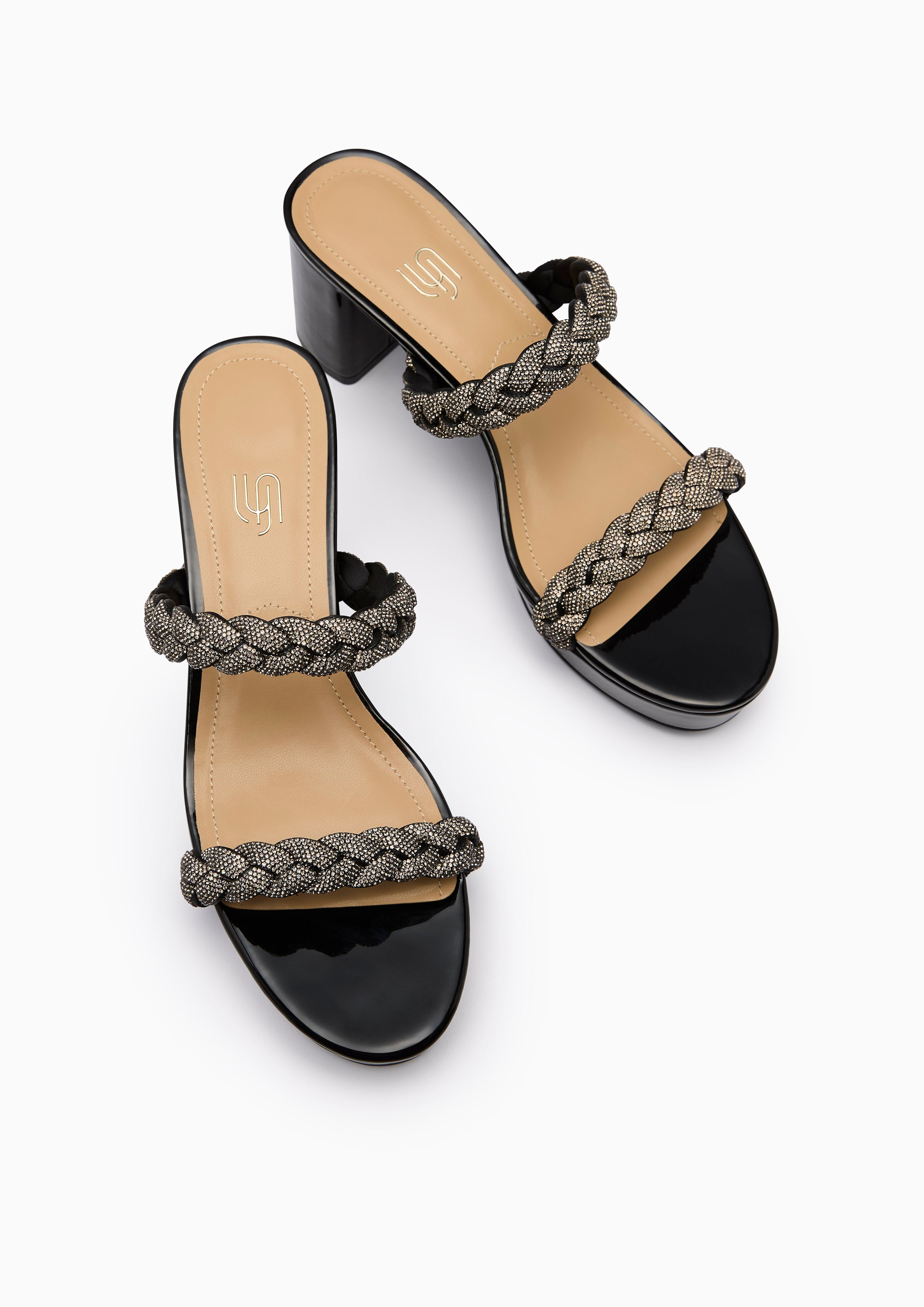 Promise Infinite Platform Heel Black