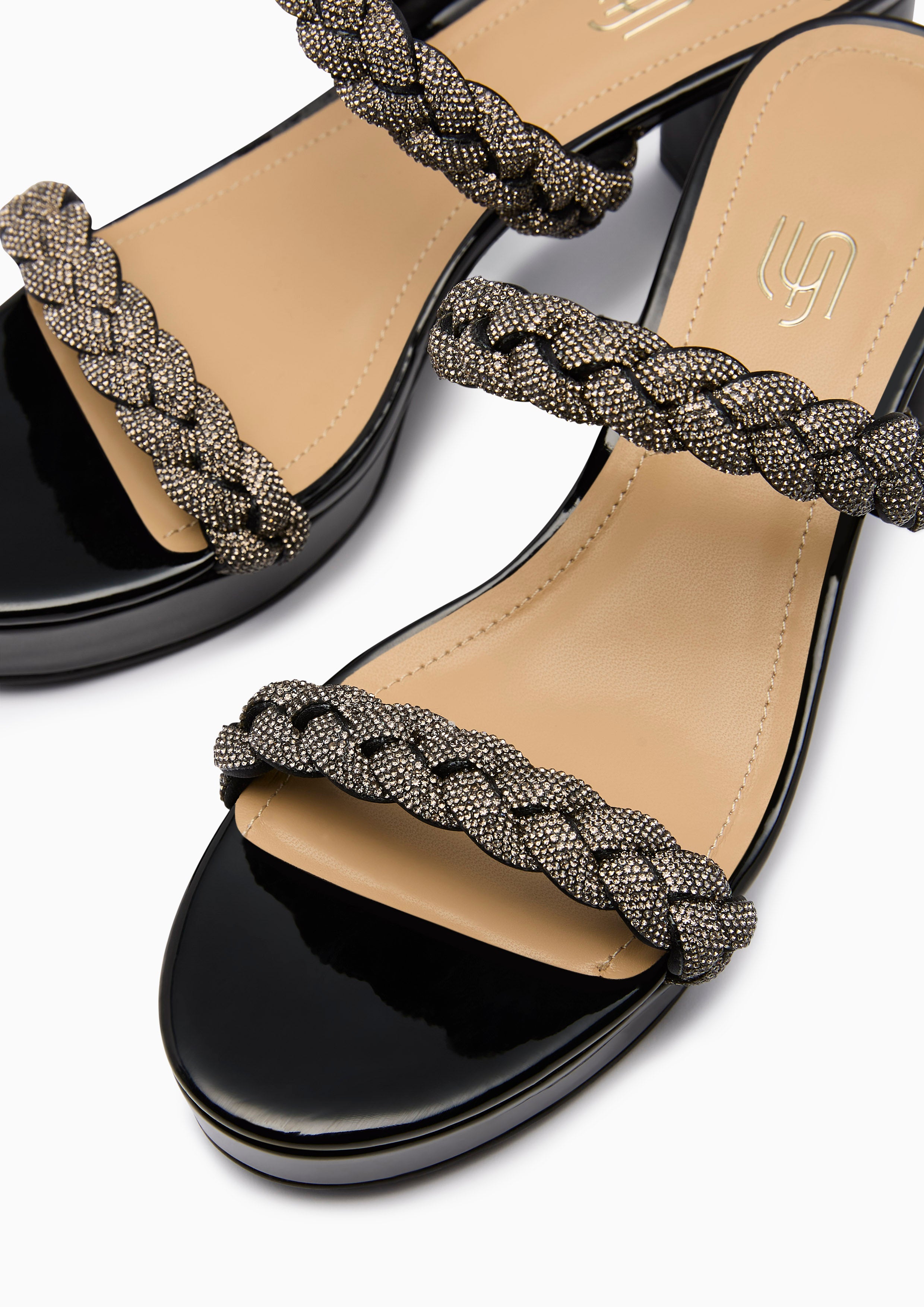 Promise Infinite Platform Heel Black