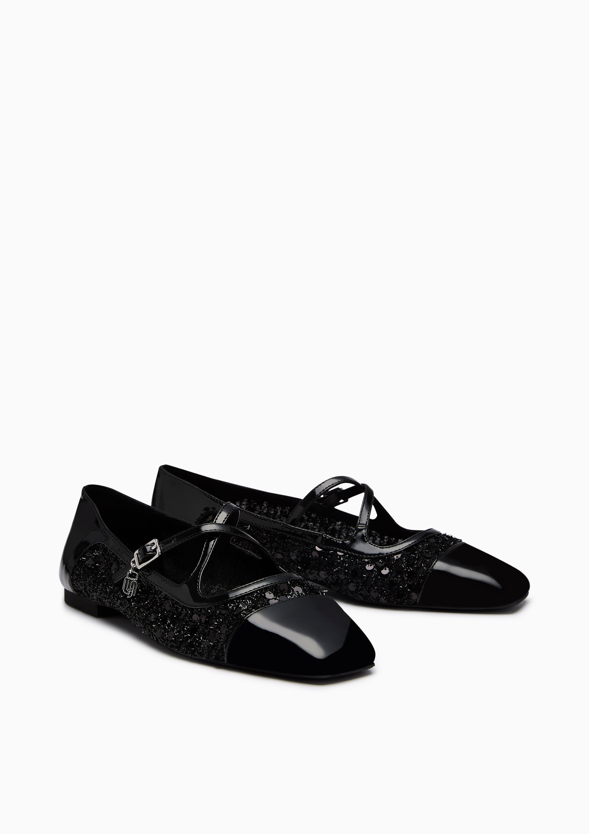 Romilly Infinite Flat Ballerina Black