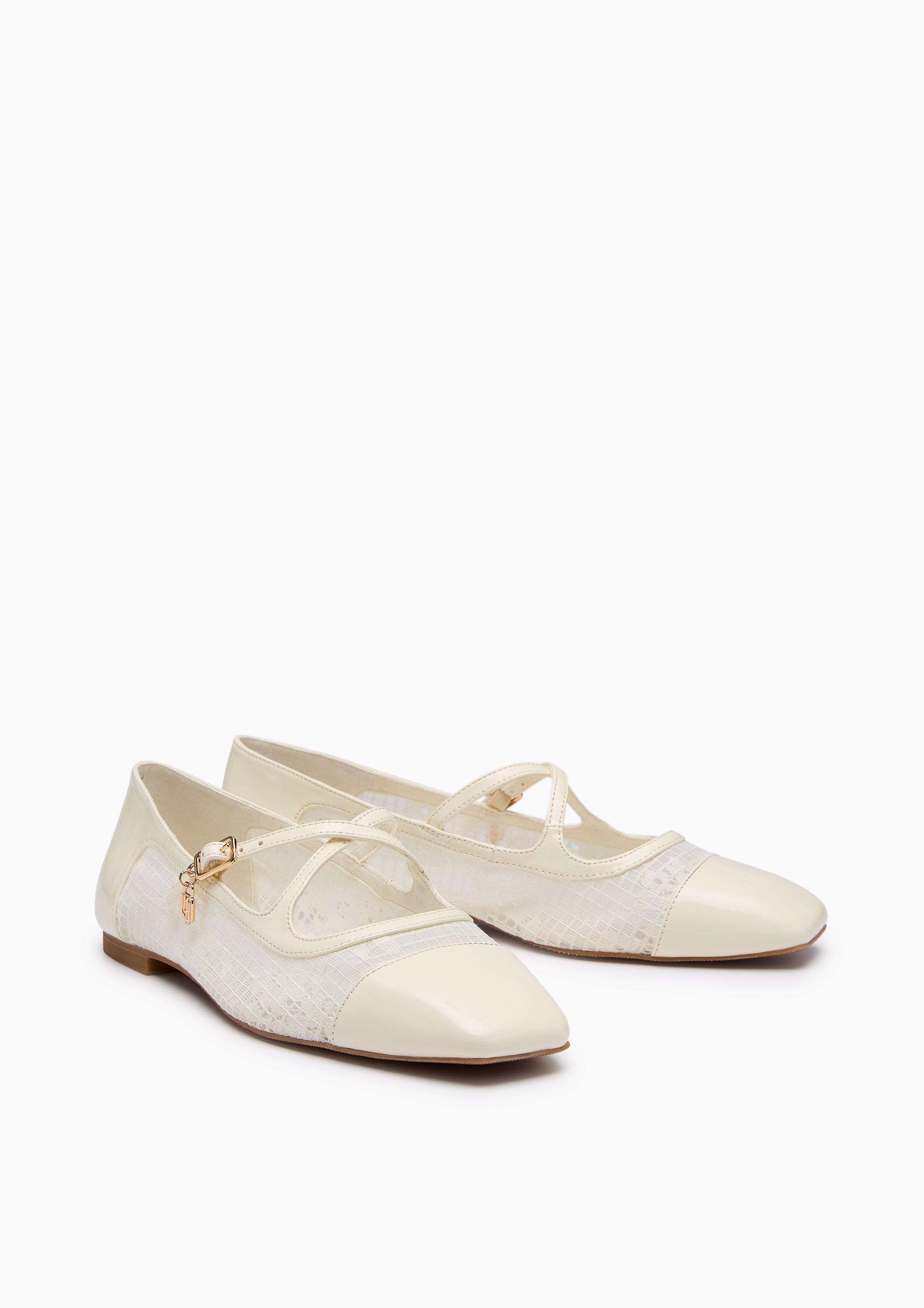 Romilly Infinite Flat Ballerina Ivory
