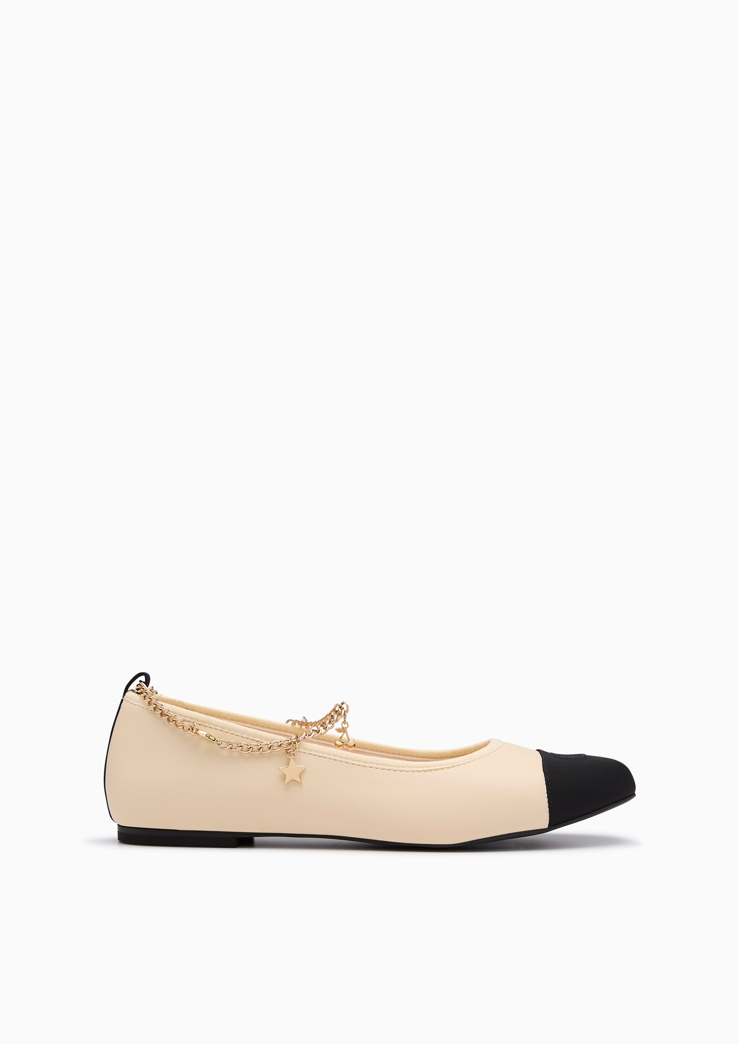 Izzy Flat Ballerina Beige