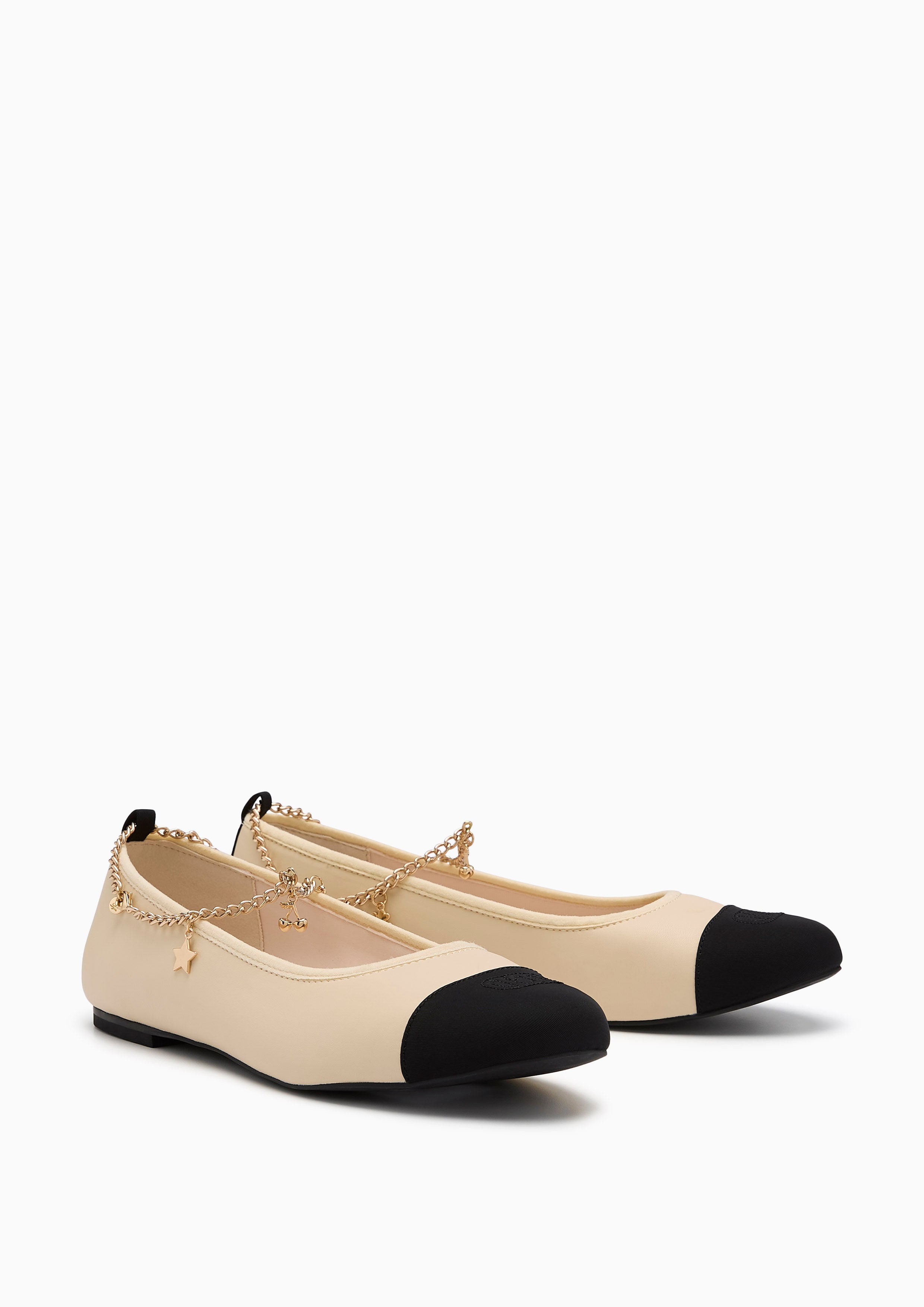 Izzy Flat Ballerina Beige