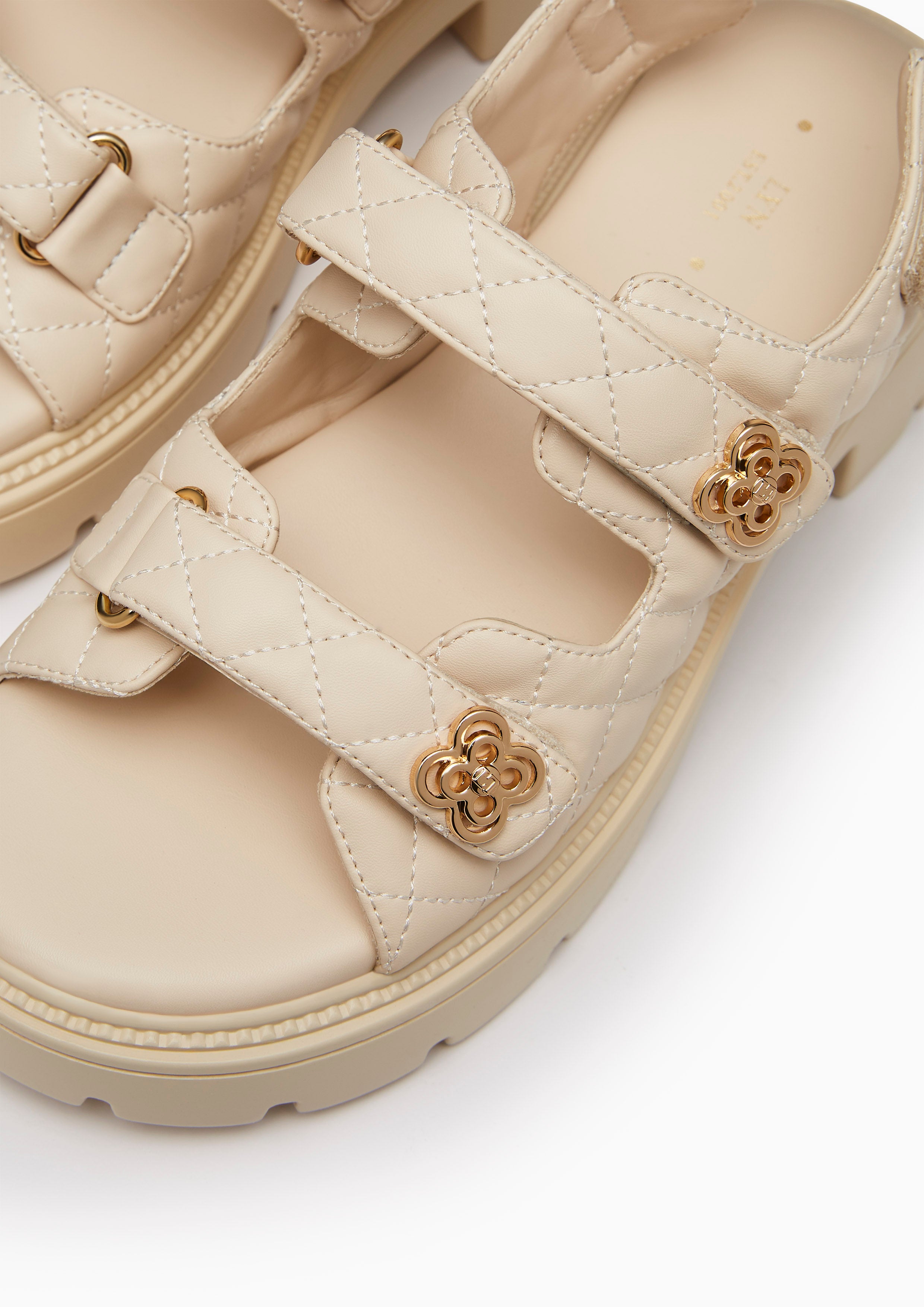 Lexi Slingback Platform Sandas Ivory