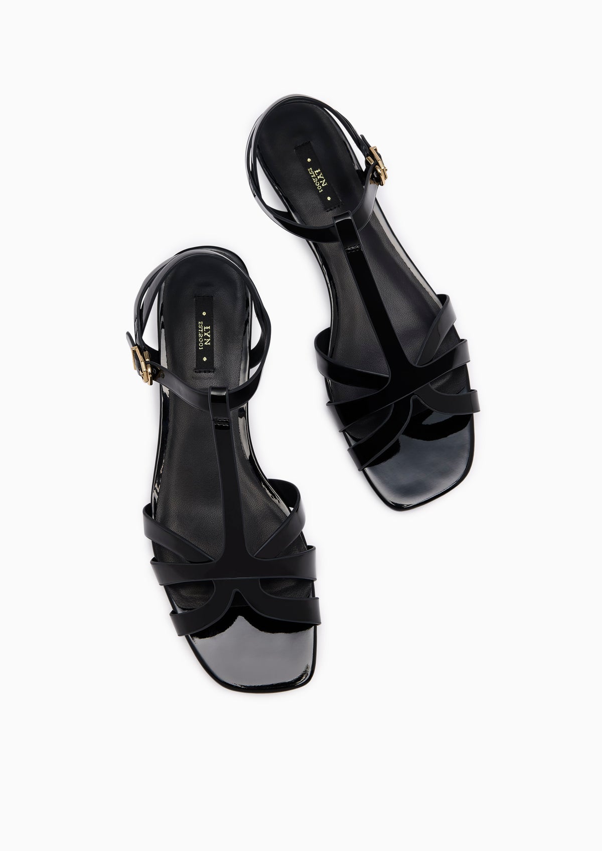 Sabella Low Heel Sandals Black