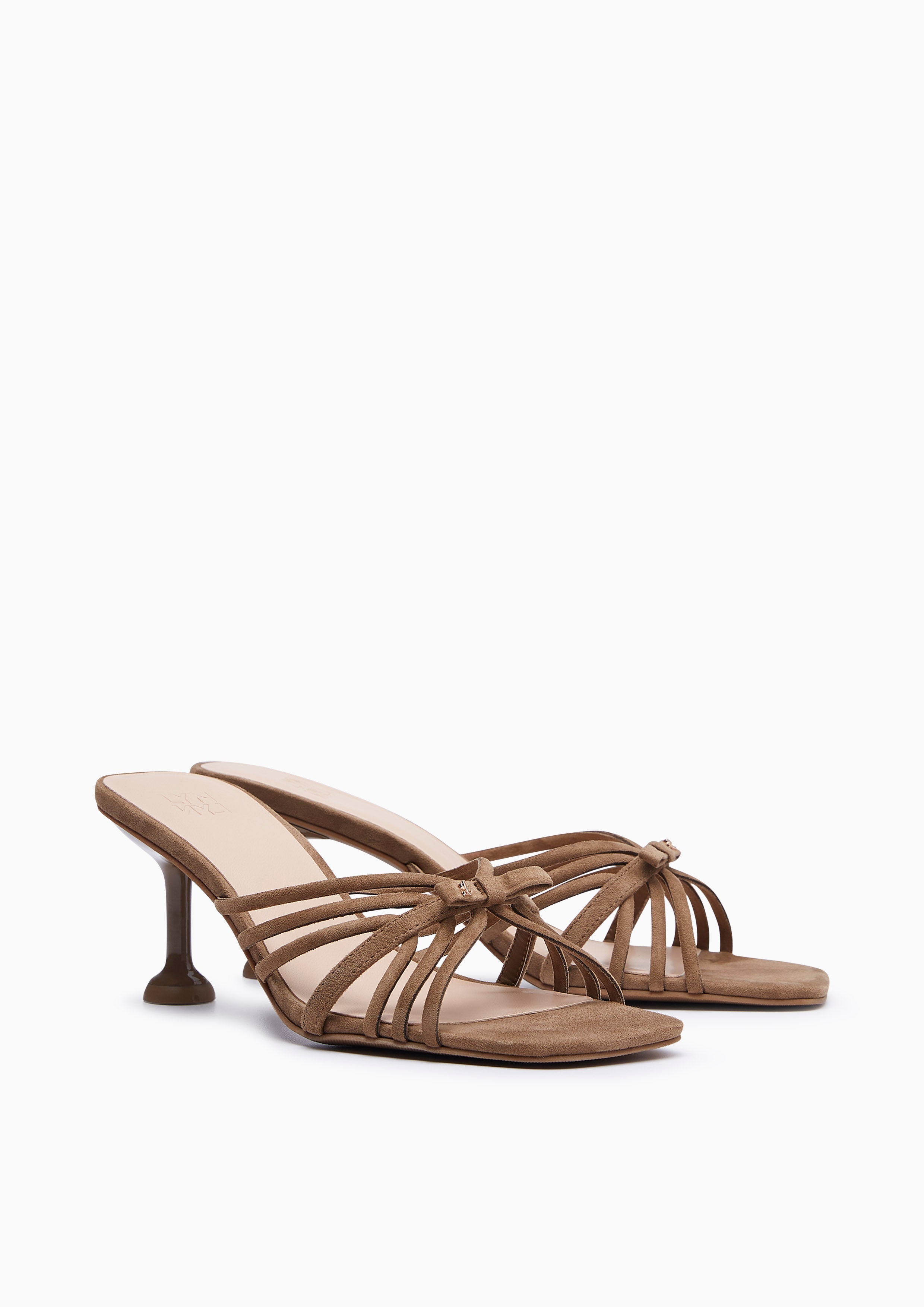 Caro Heel Sandal Beige