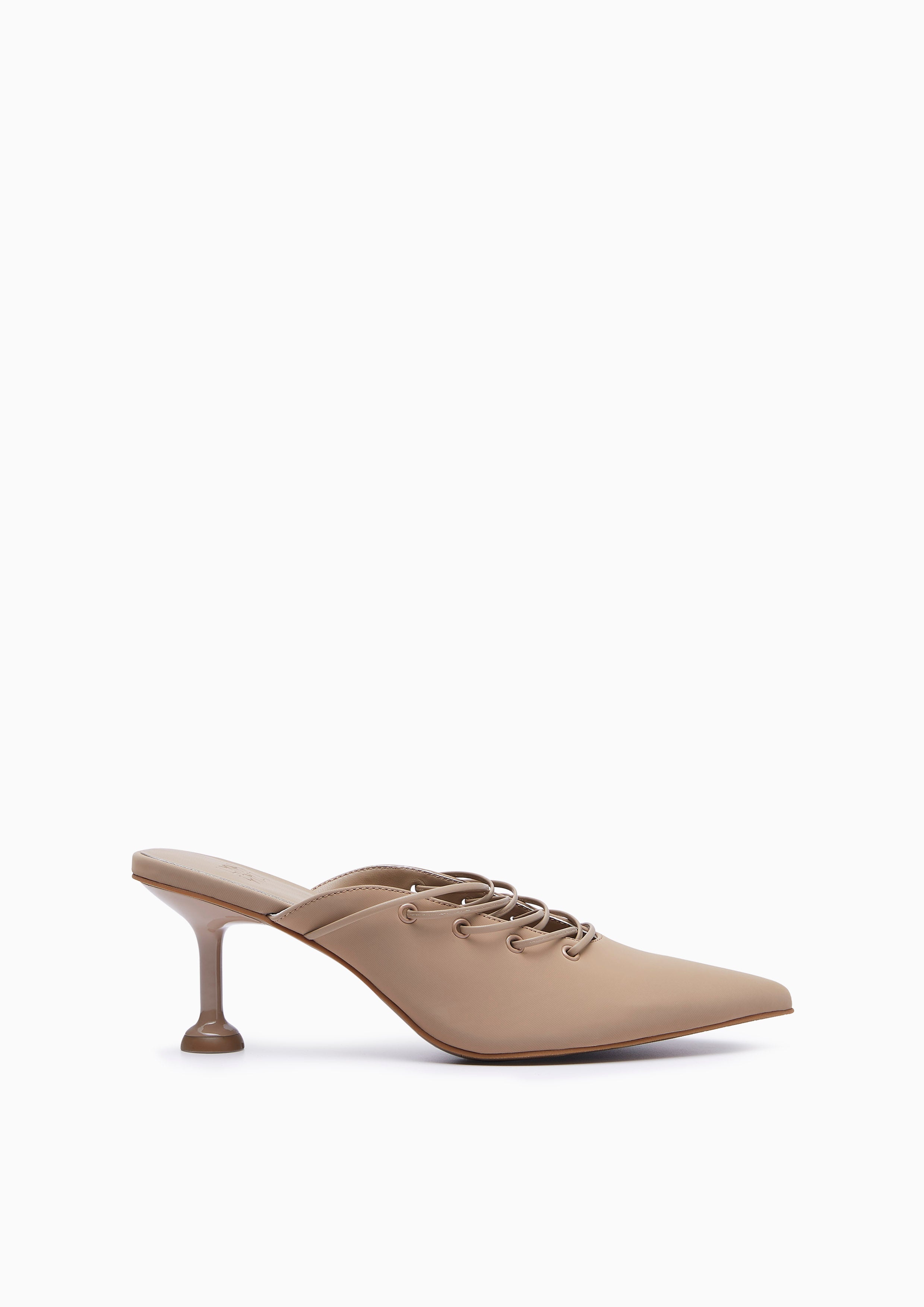 Caila Heel Sandal Brown
