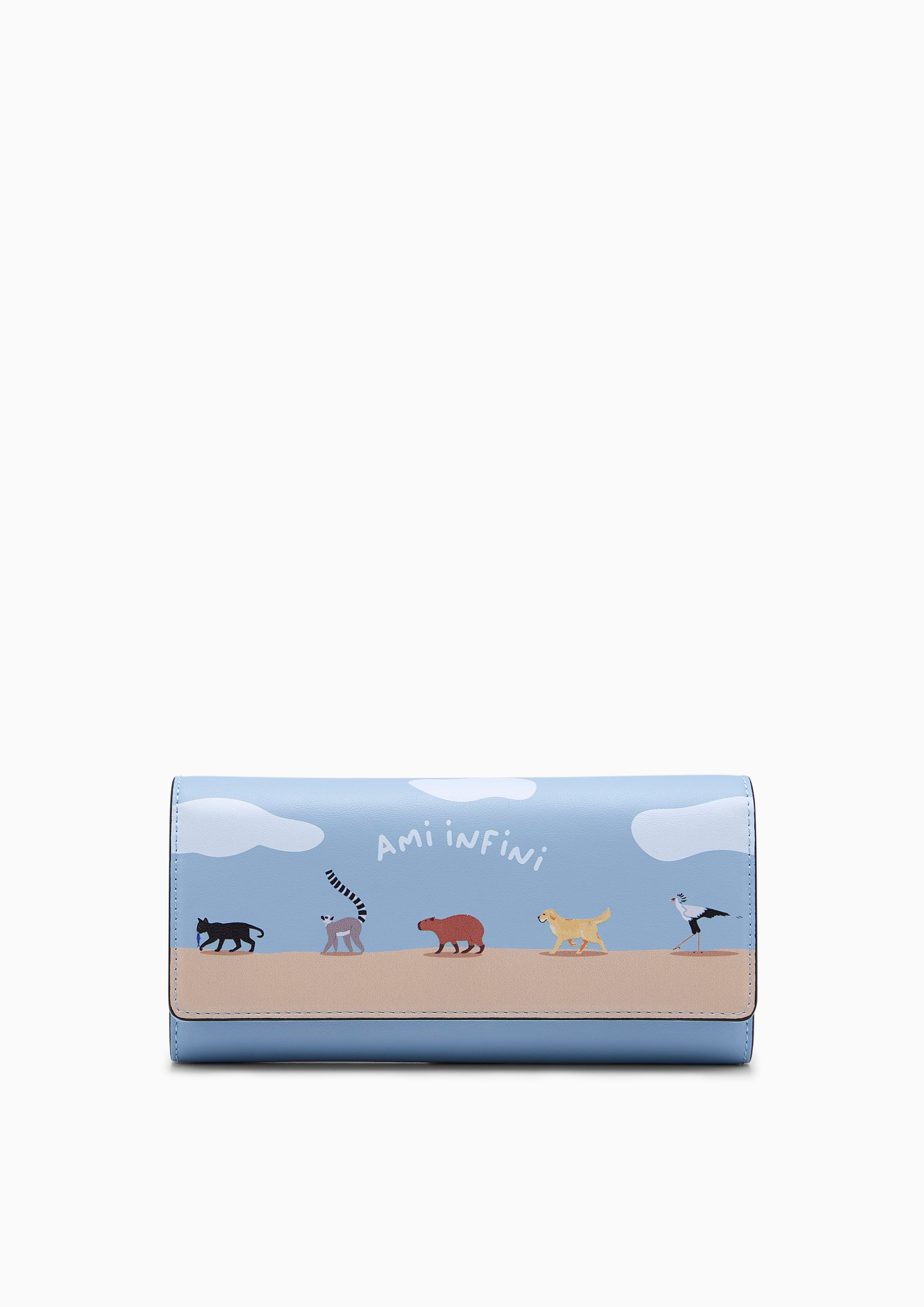 Amitie Infinite Long Wallet Blue