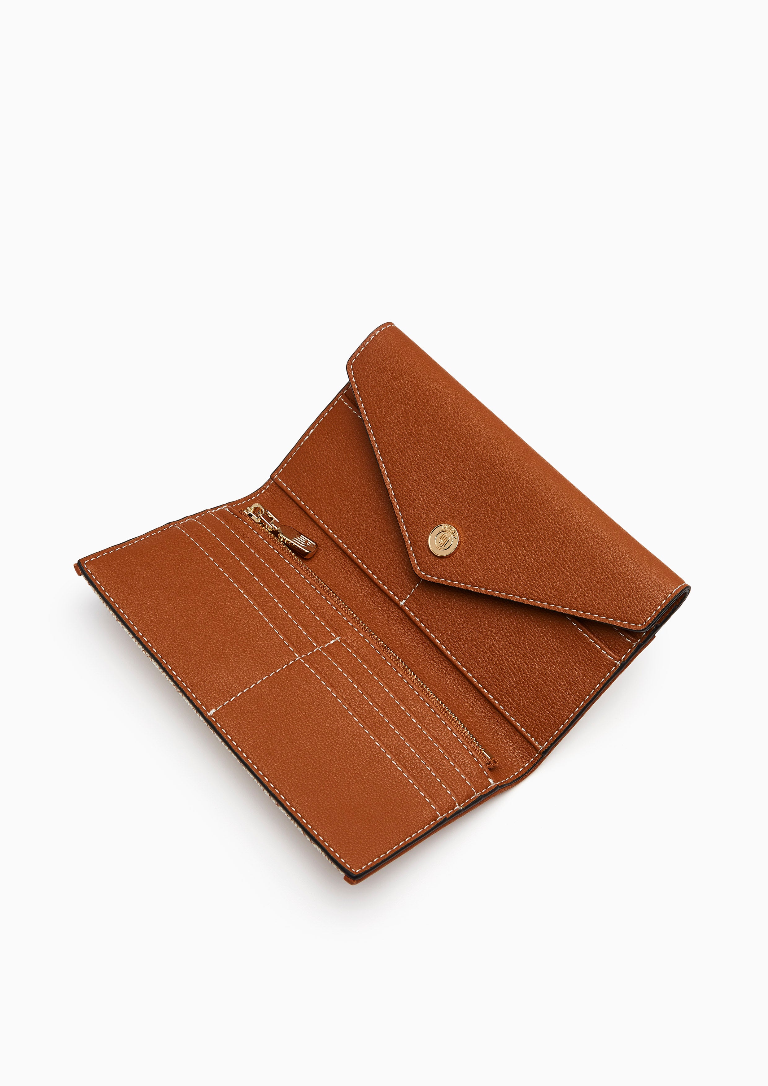 Bridget Infinite Long Wallet Tan