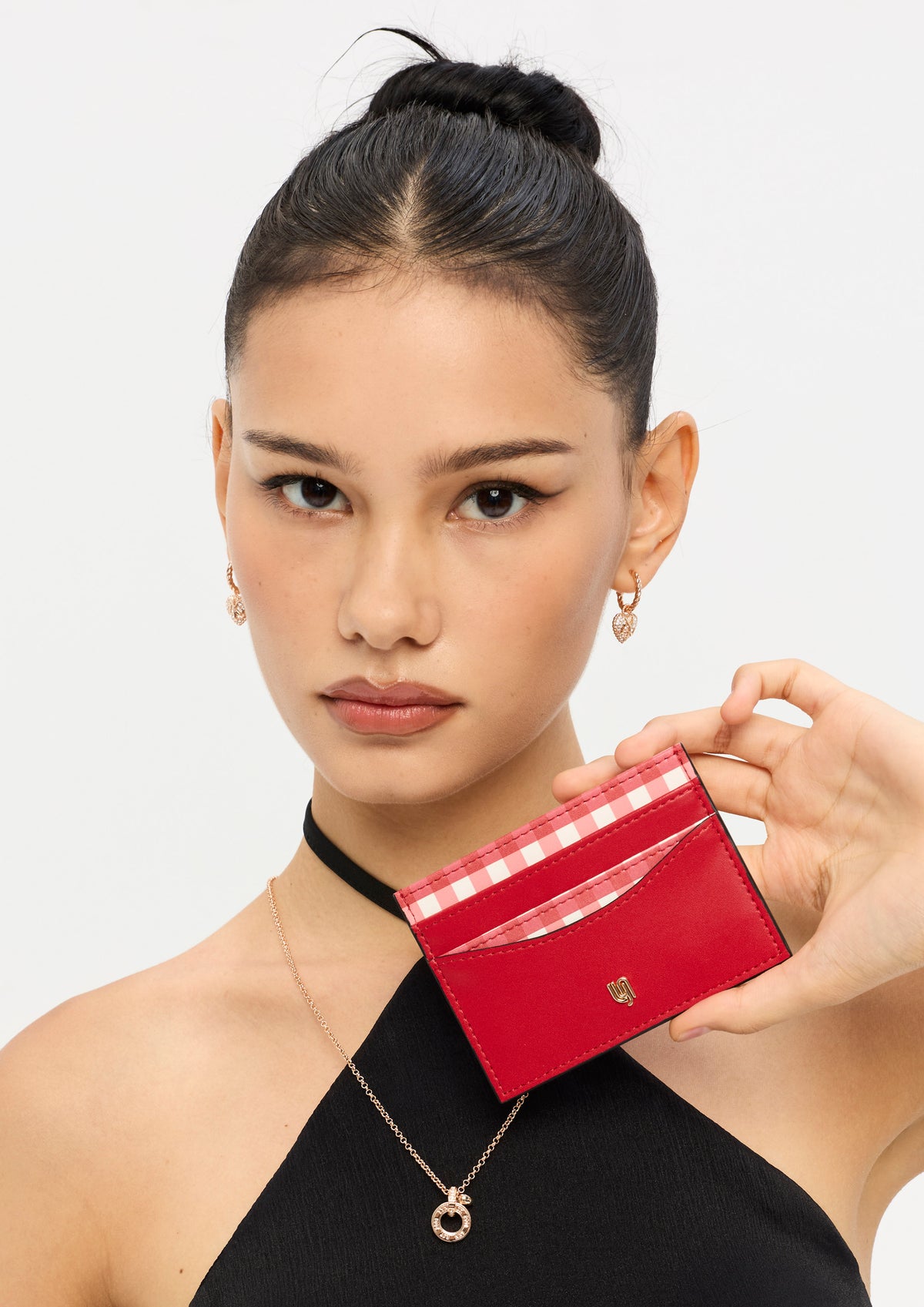 Lisha Infinite Card Holder Red