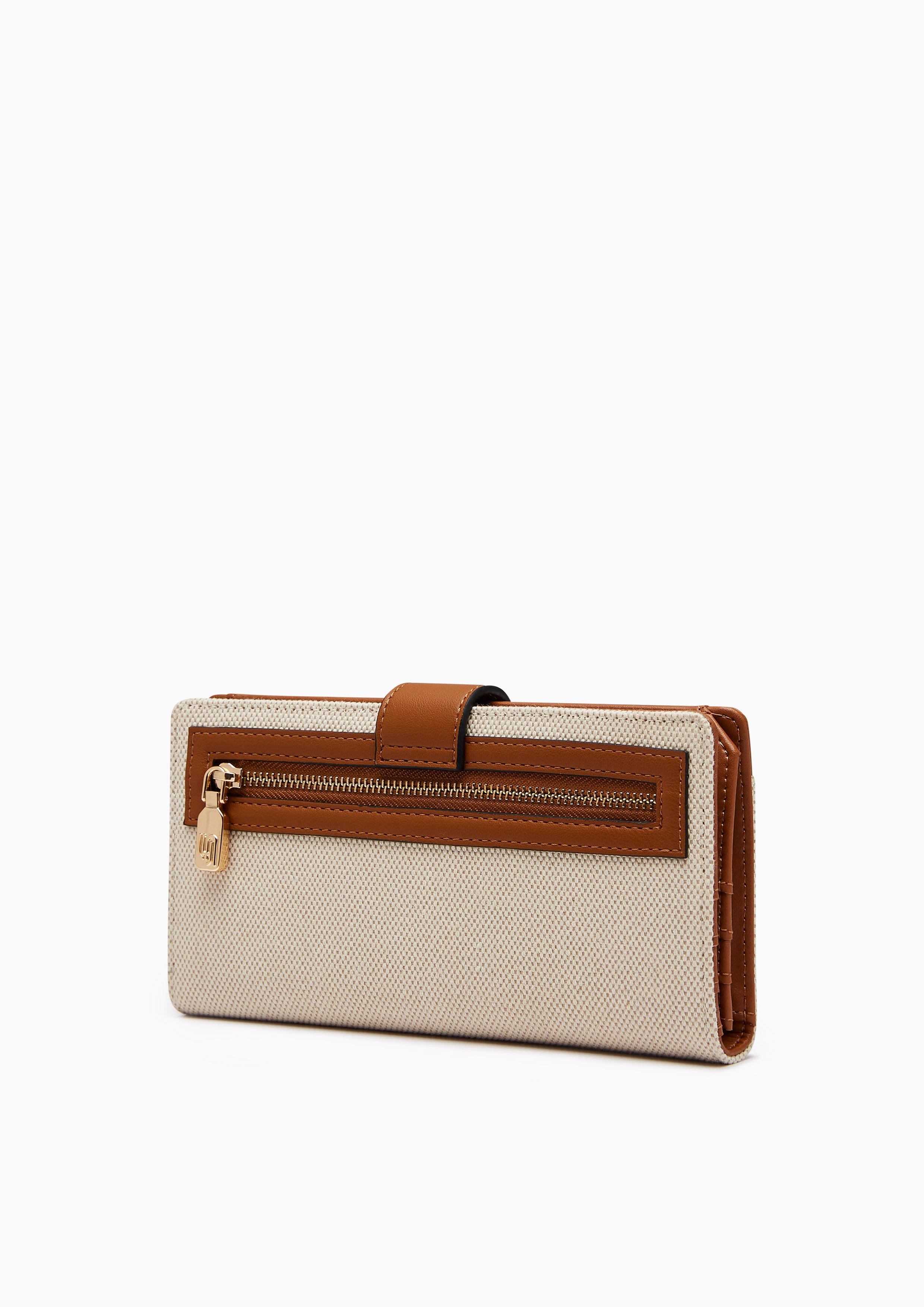 Zuri Infinite Long Wallet Beige