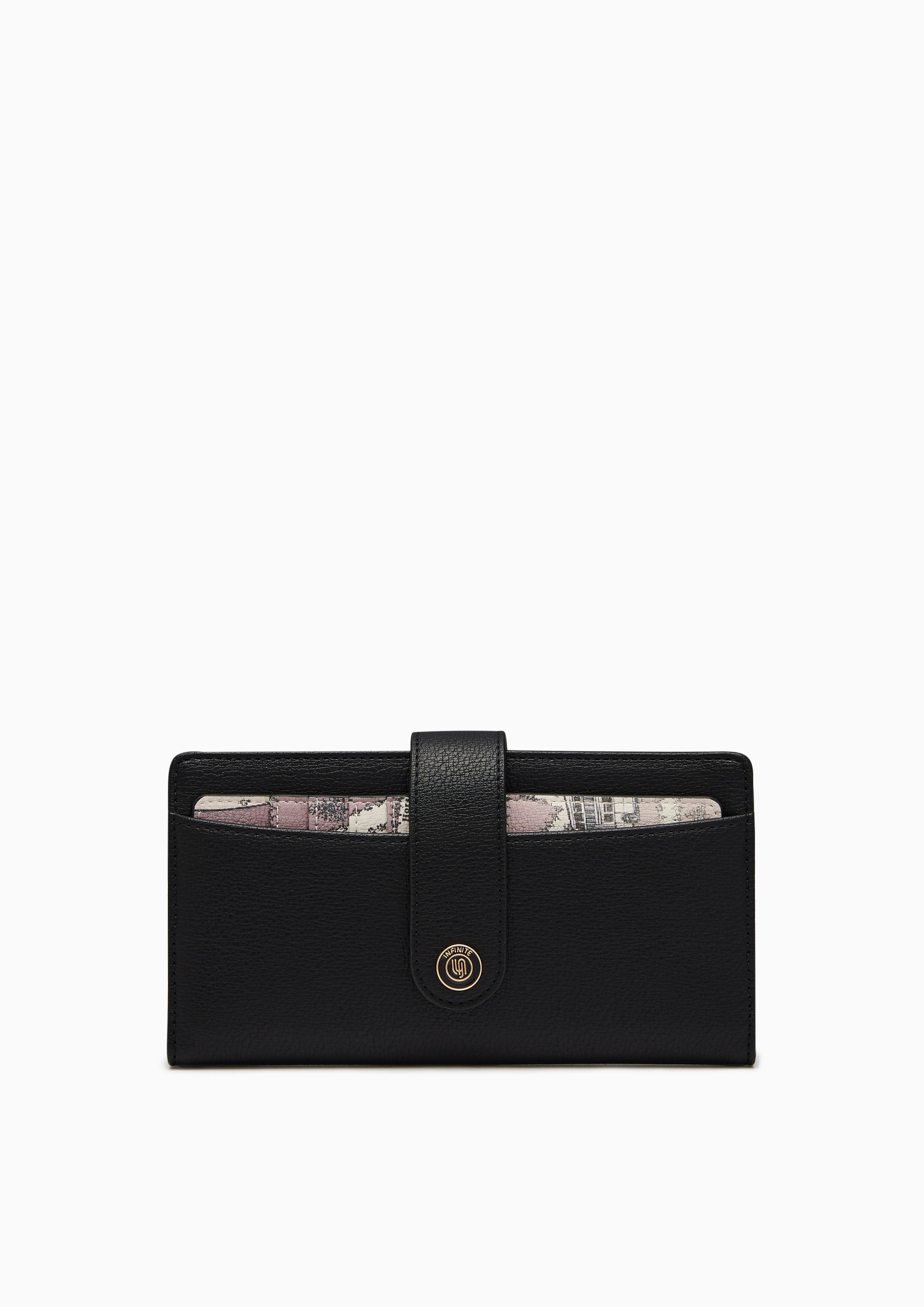 Zuri Infinite Long Wallet Black