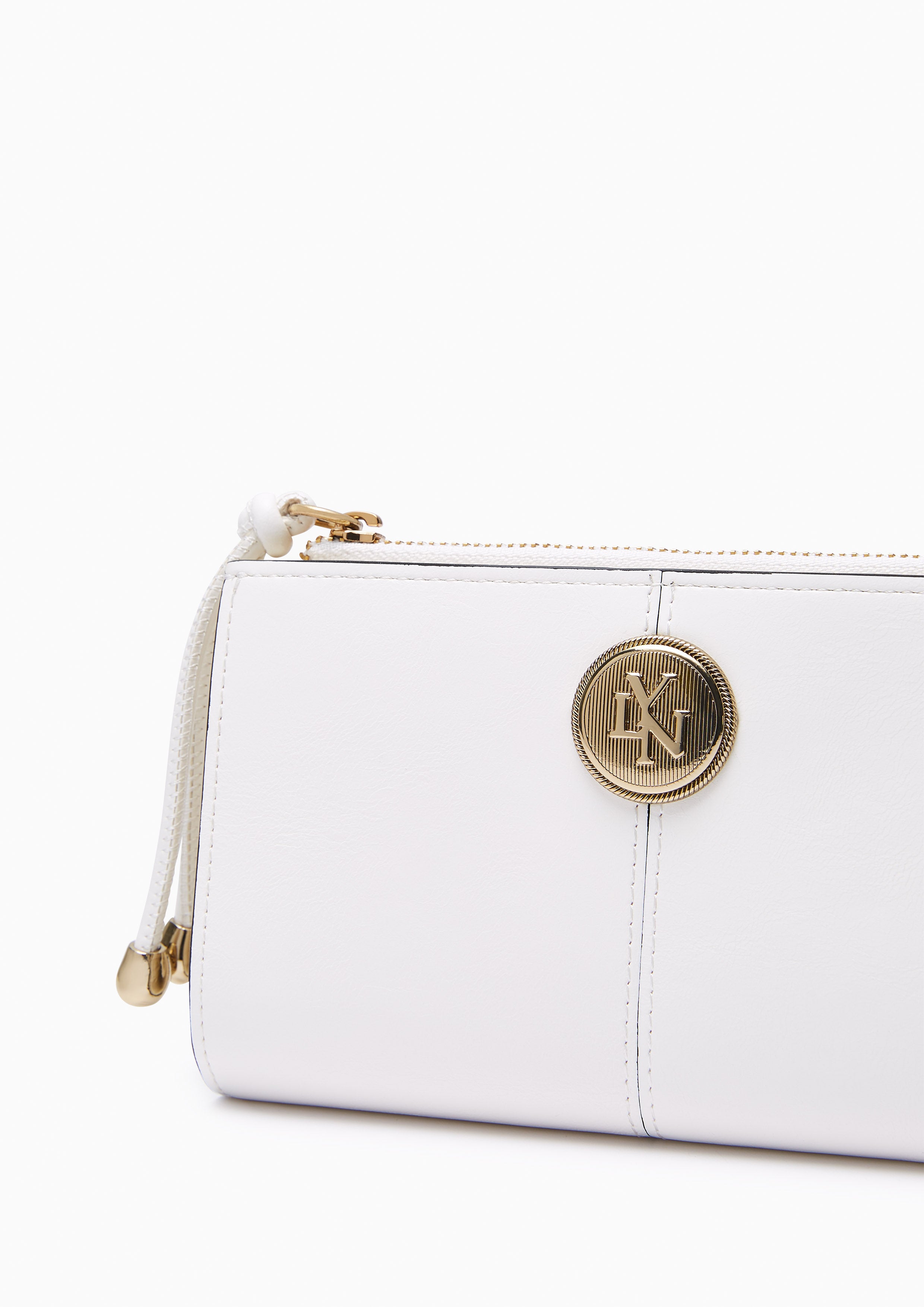 Benson Semi Wallet Off-White