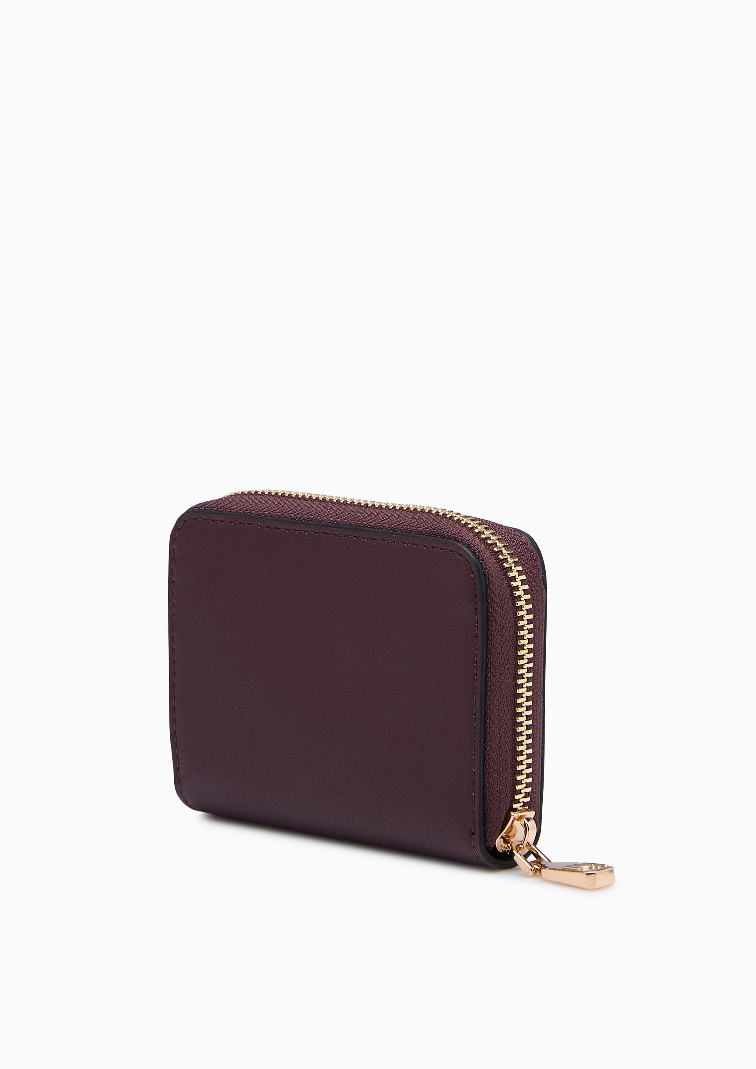 Abeny Short Wallet Dark Red