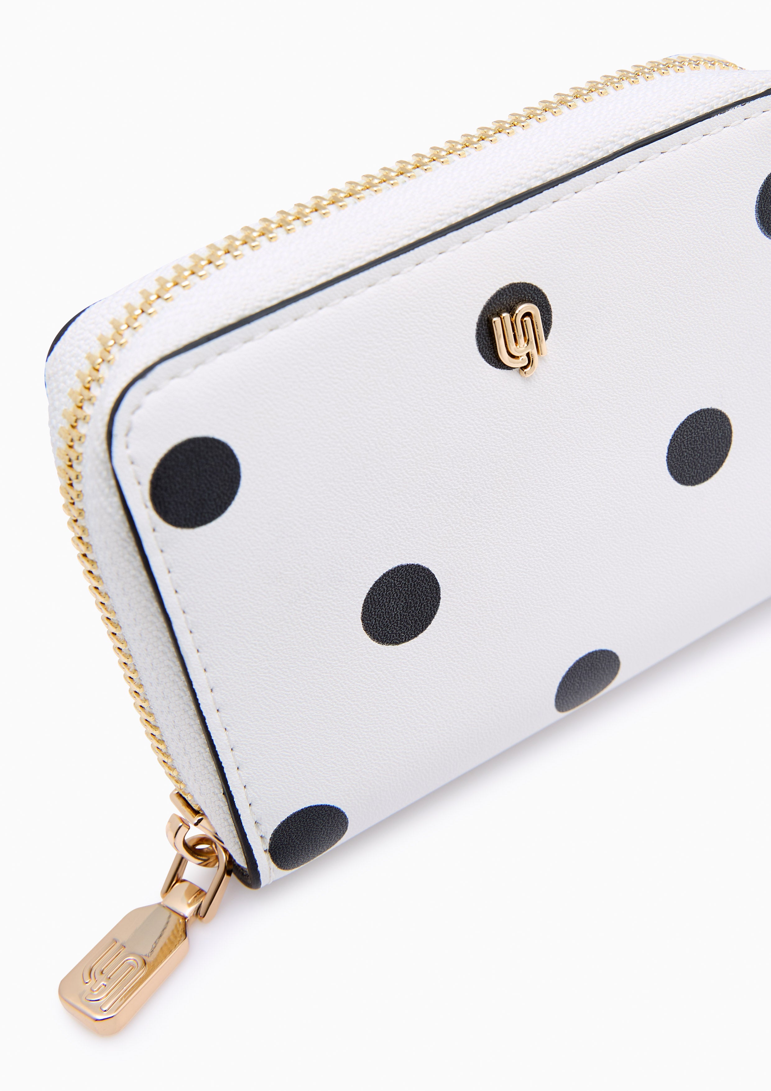 Abeny Short Wallet White