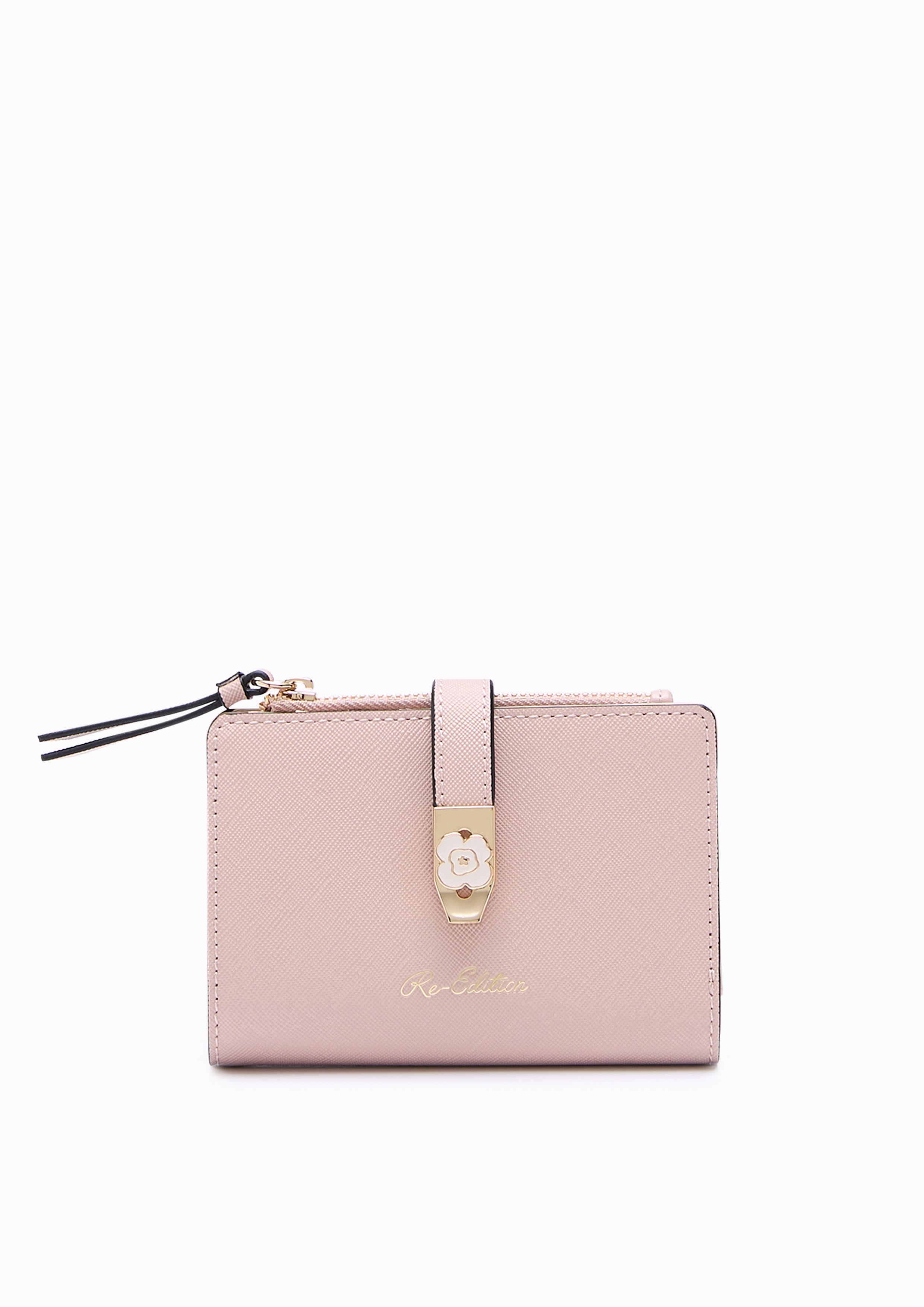 Poppy Card Short Wallet Nude