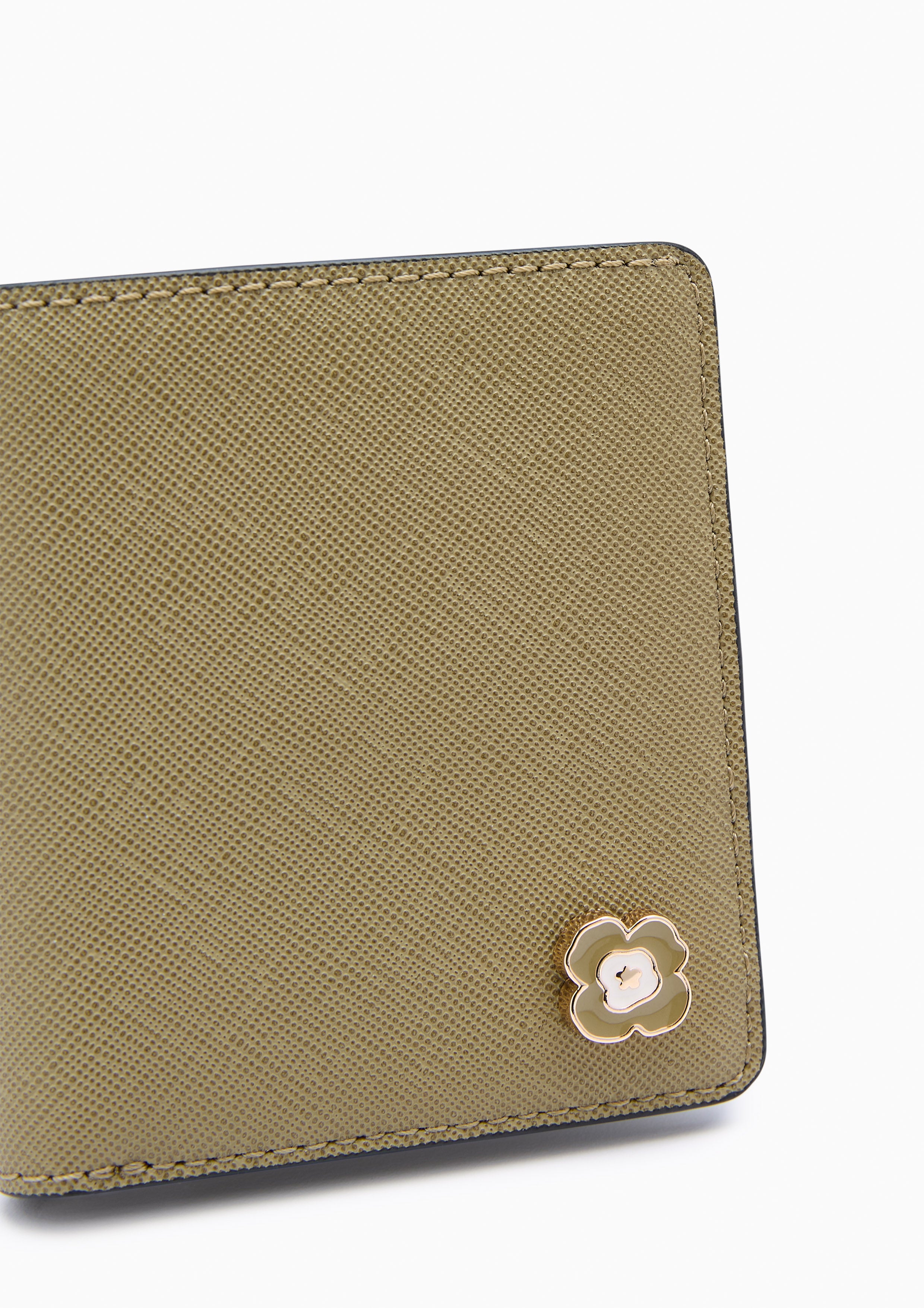 Poppy Compact Wallet Green