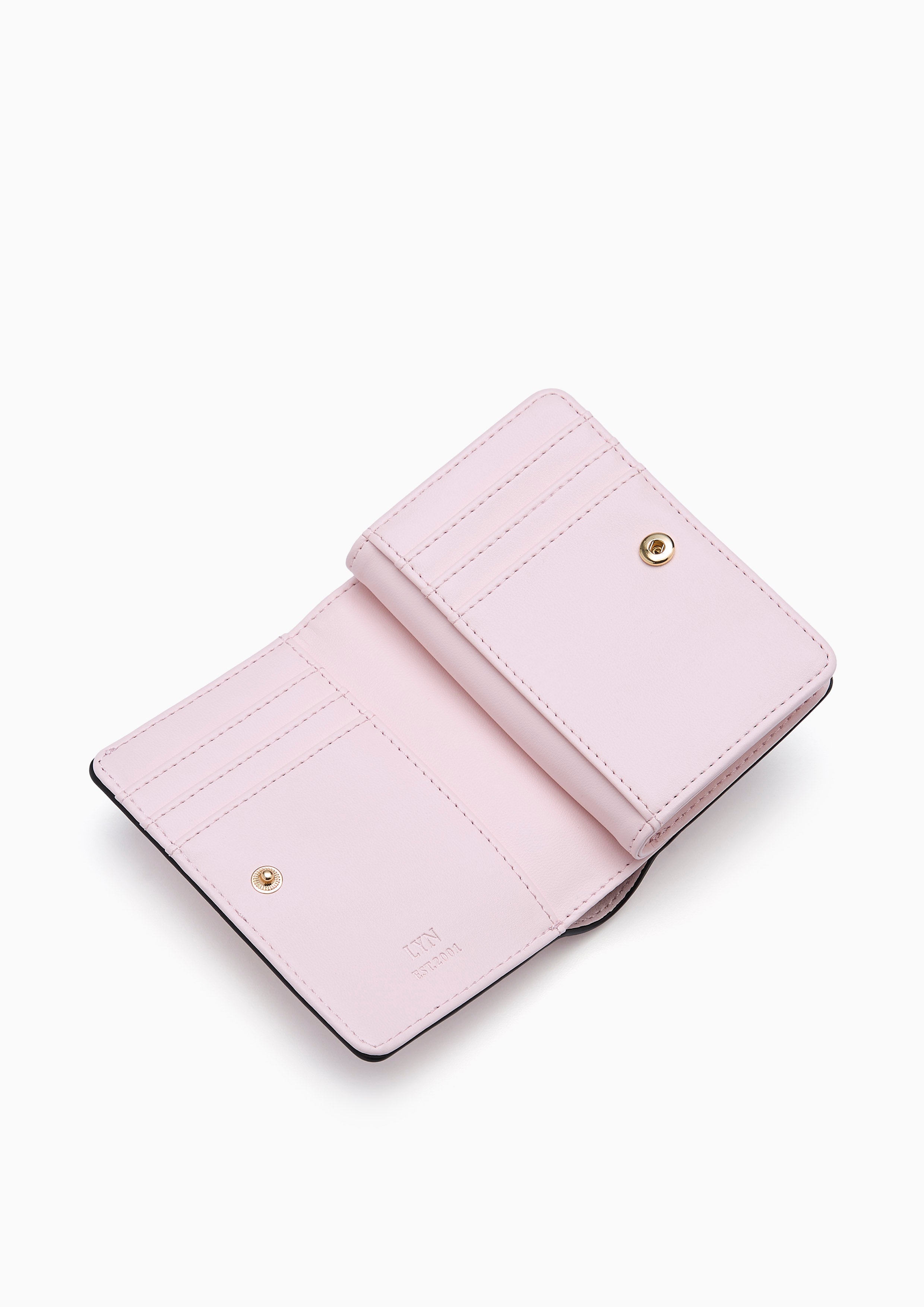 Re-Edit Lynna Short Wallet Light Pink