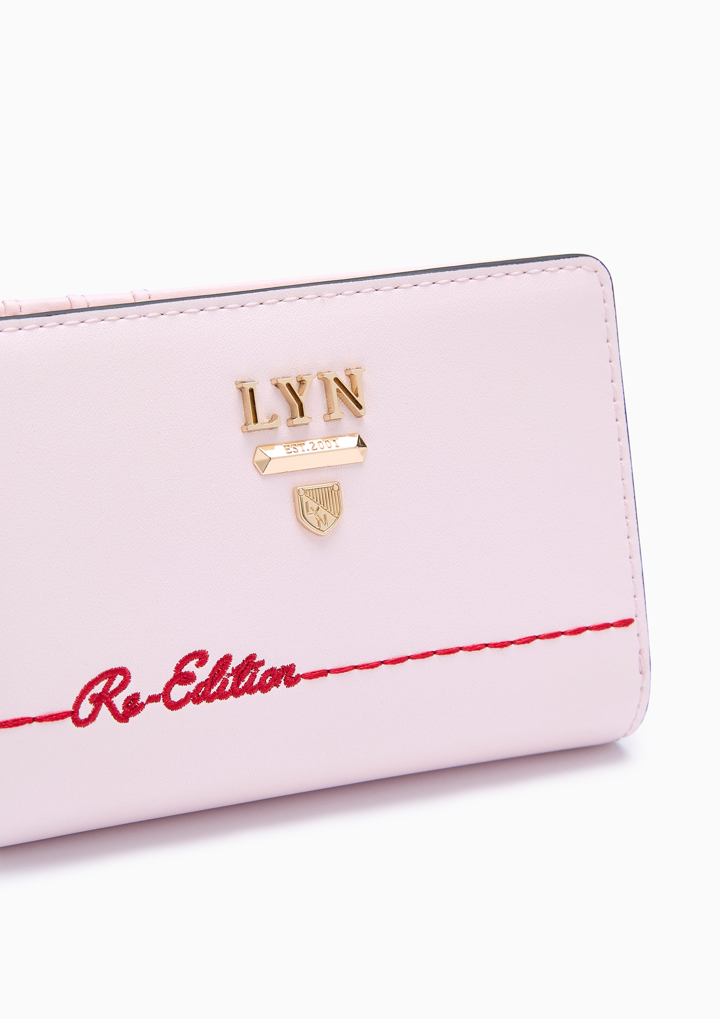 Re-Edit Lynna Short Wallet Light Pink