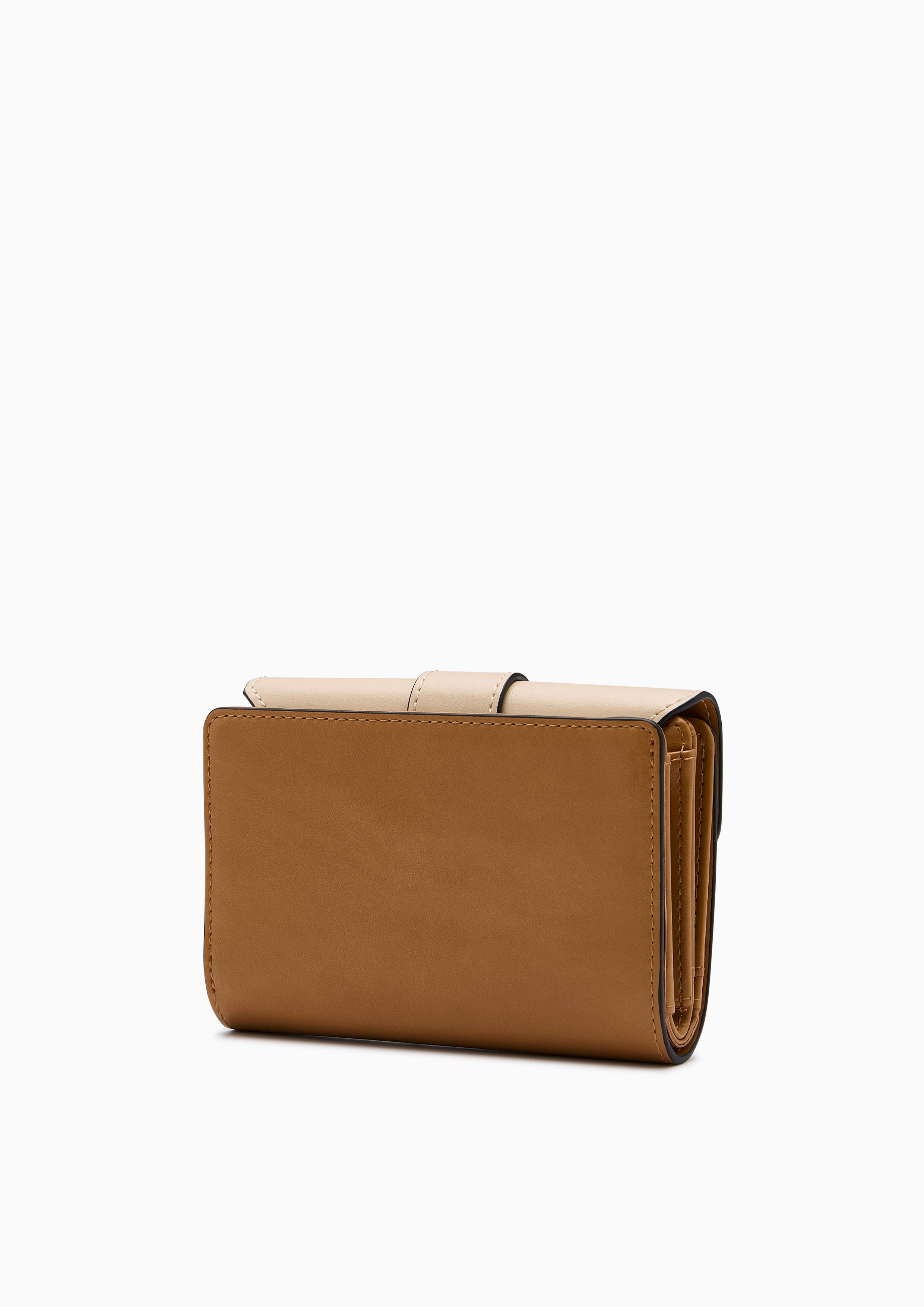 Altar Flap Semi Wallet Brown