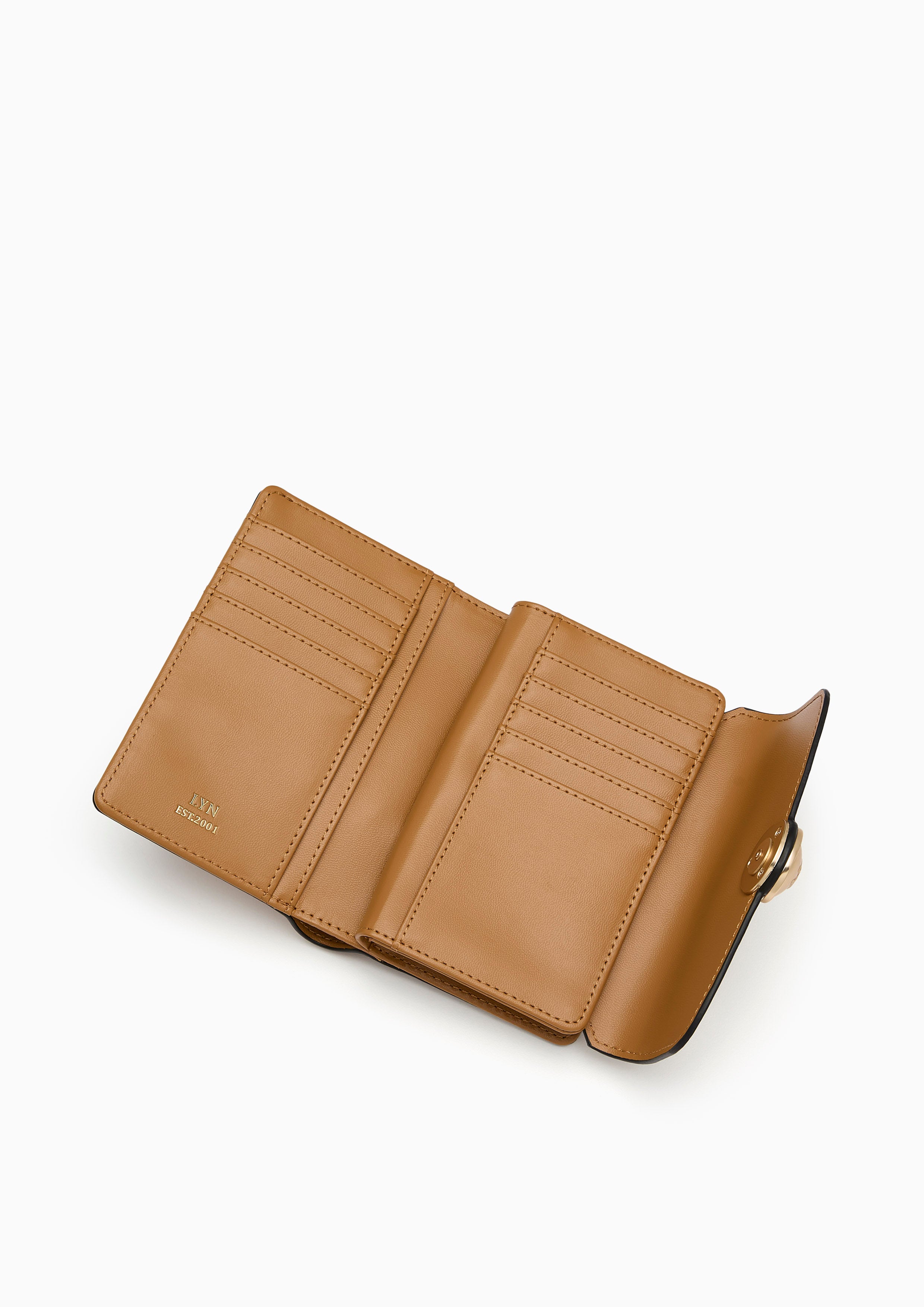 Altar Flap Semi Wallet Brown