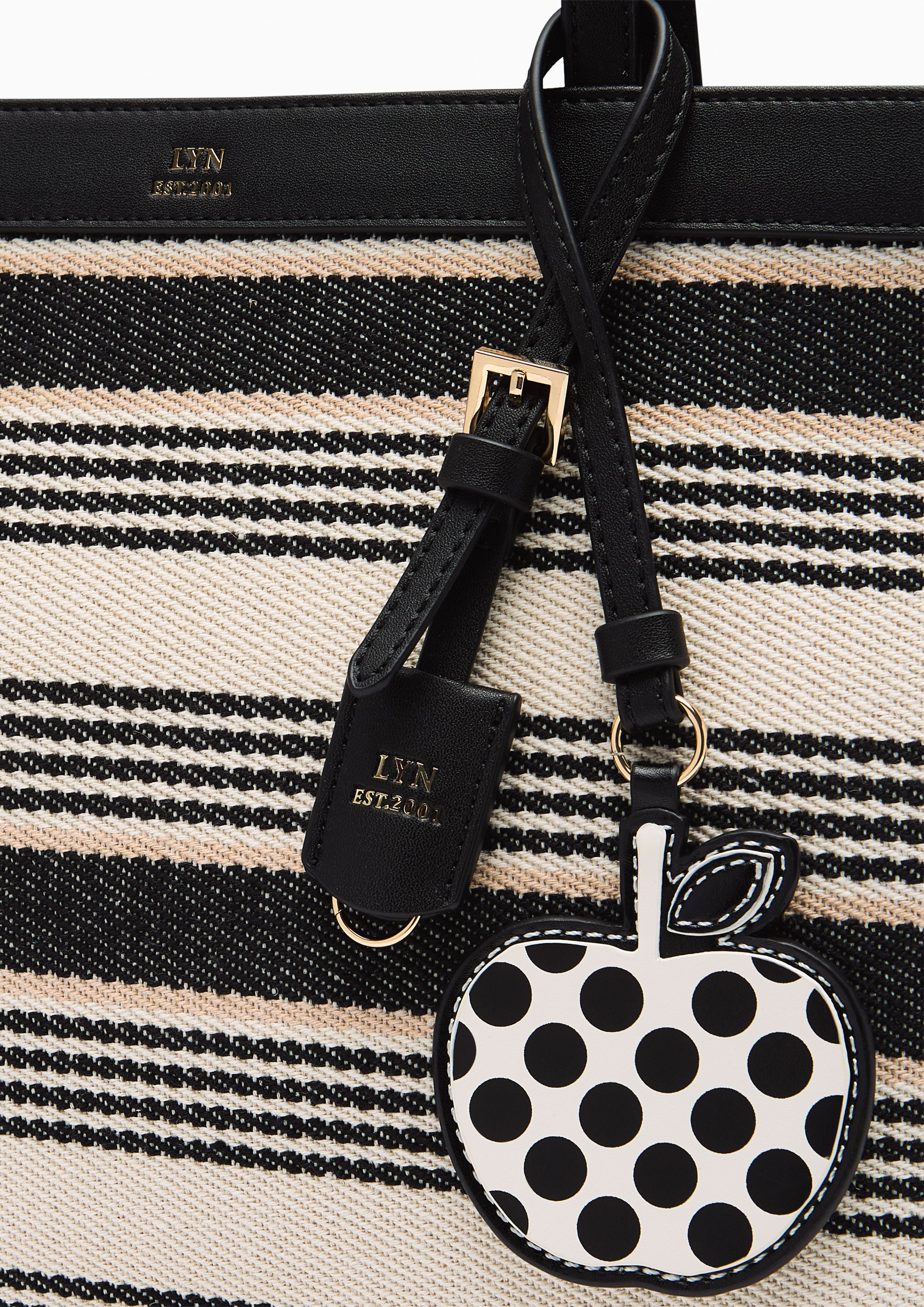 Jazzy Tote Bag Black